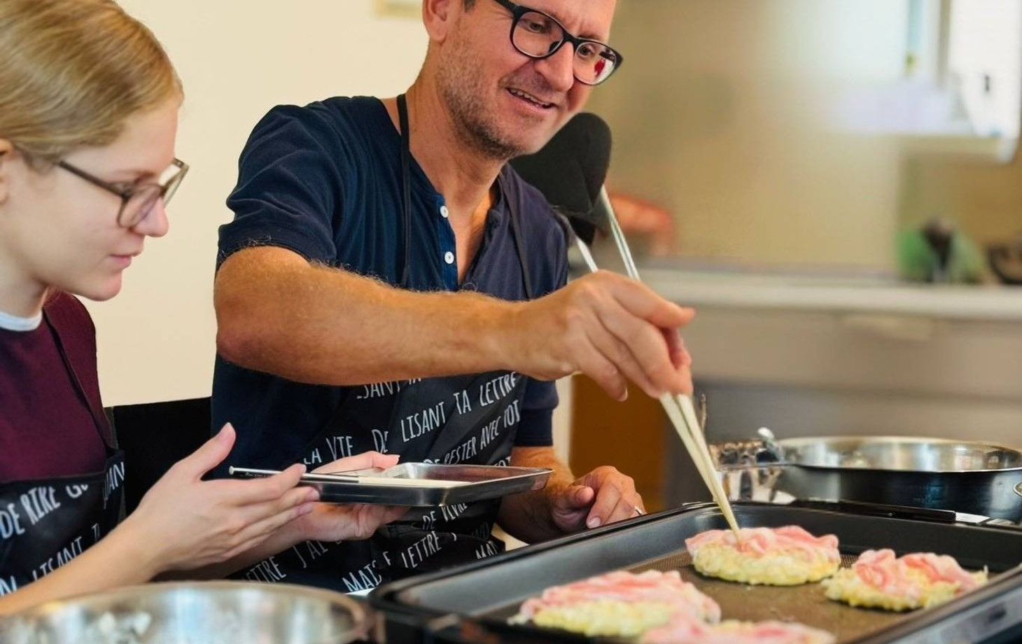 Hands‑On Okonomiyaki Cooking & Matcha Experience + Dessert (Private or Small Group)