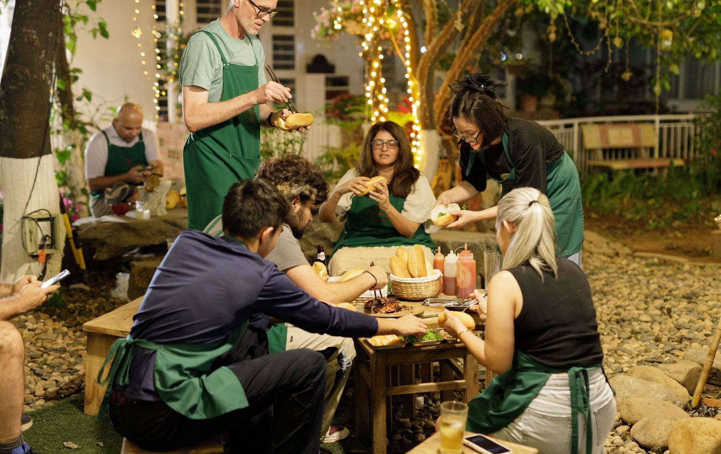 Hanoi Garden Banh Mi Class: Dough, Baguette & Grilled Pork Skewers