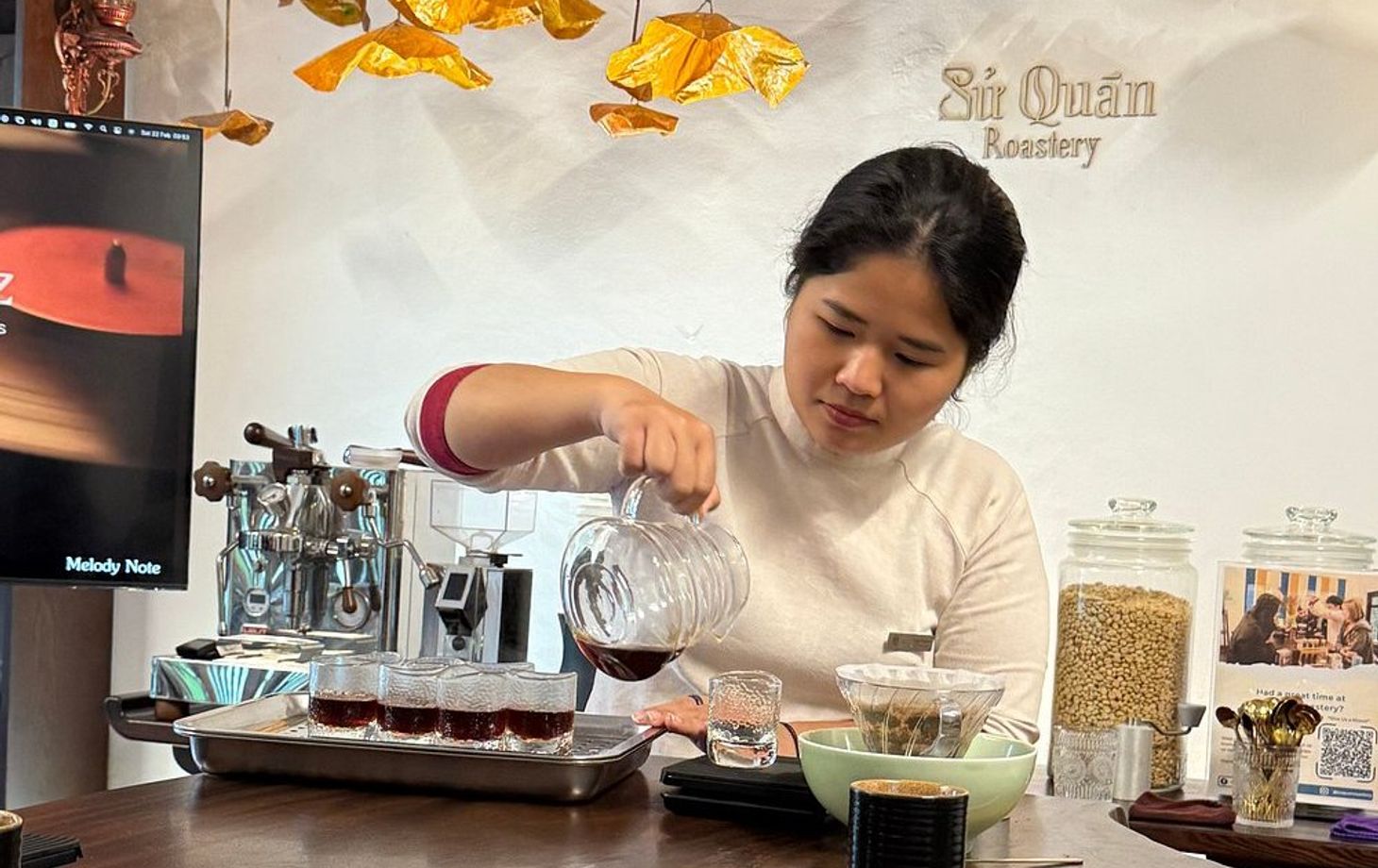 Hanoi: Evening Coffee Workshop, Pho & Flag Ceremony
