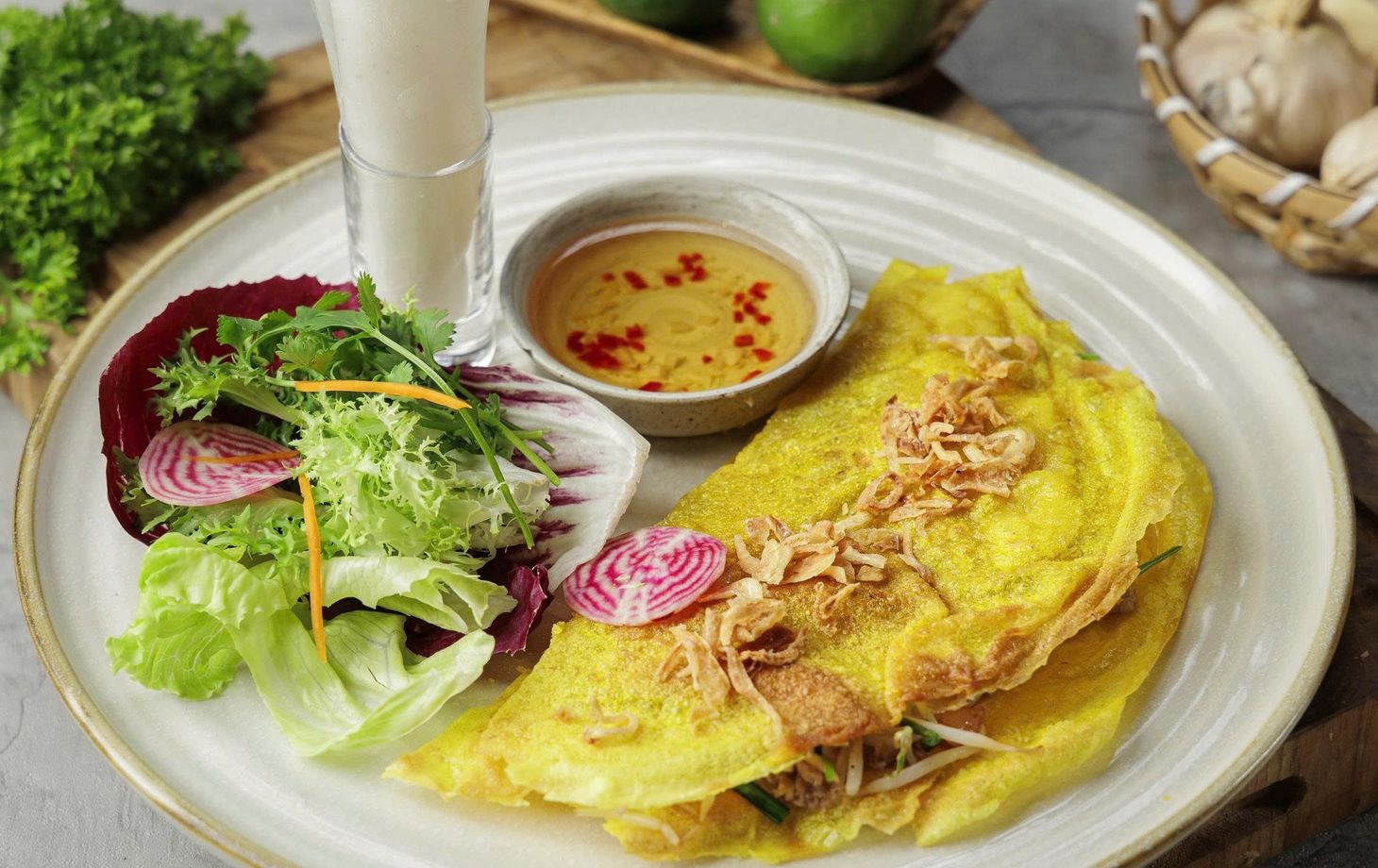 Hanoi Garden Cooking Class & Market Tour: Pho, Bun Cha & Banh Xeo