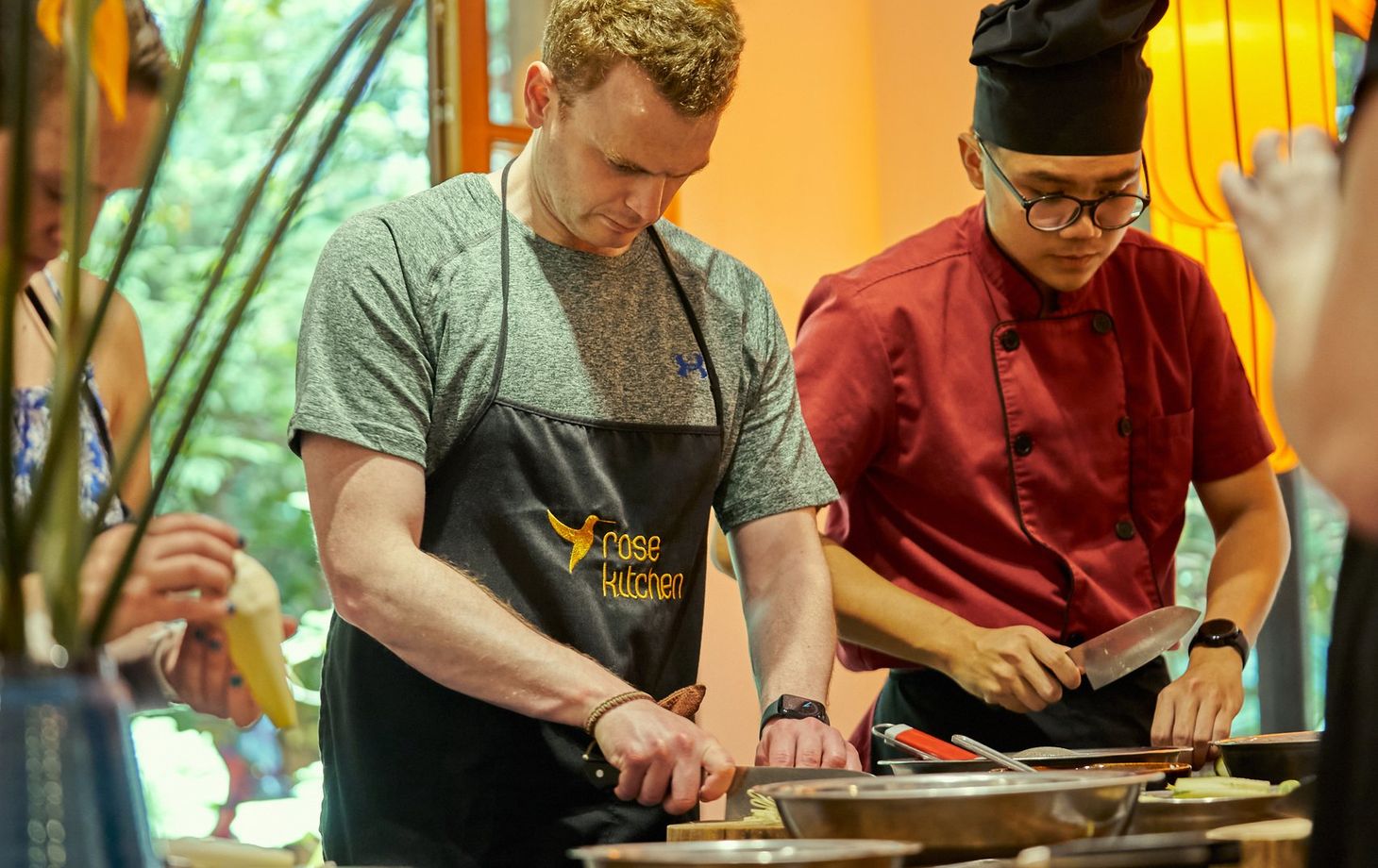 Hanoi Cooking Class: Cha Ca, Spring Rolls and Free Specialty Coffee Treat