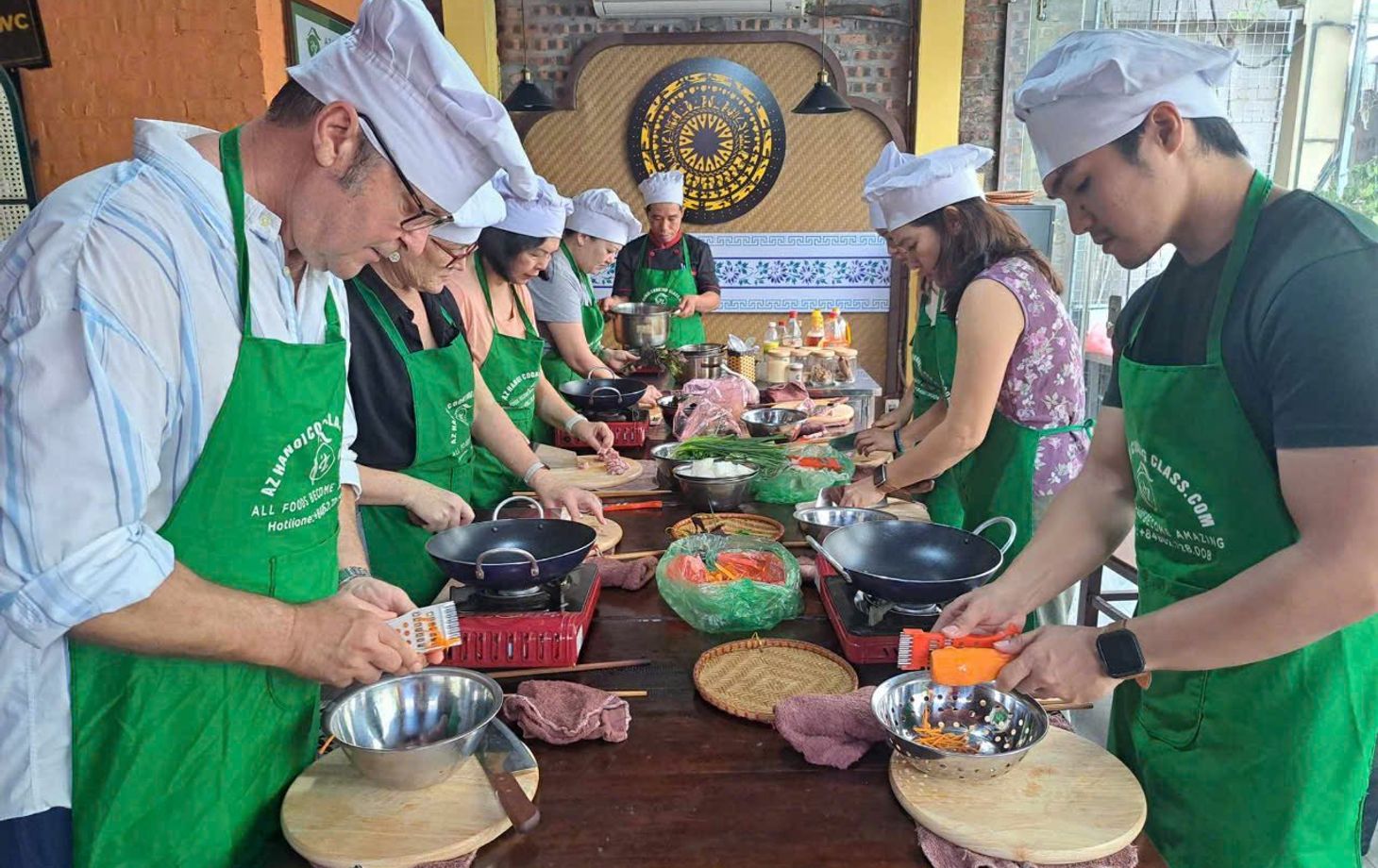 Hanoi Daily Cooking Class with Professional Chef