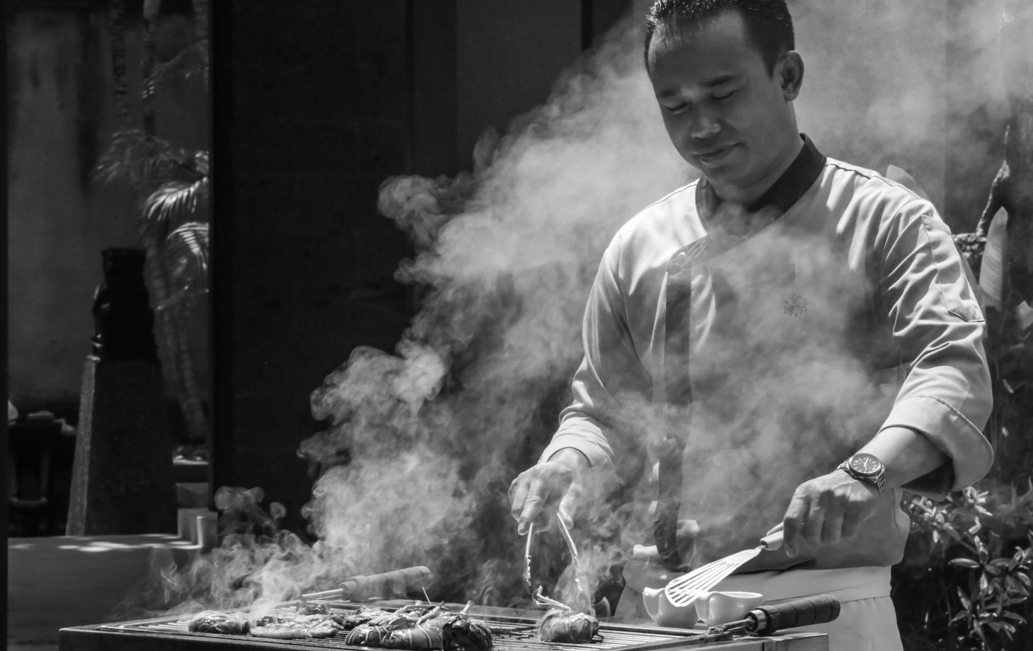 Private Cooking Class with Garden and Market Tour in a Tranquil Resort