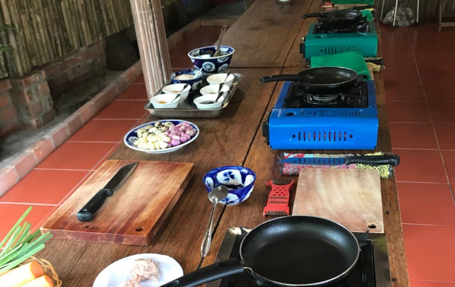 Cooking Class in Cam Thanh Coconut Forest with Market Tour