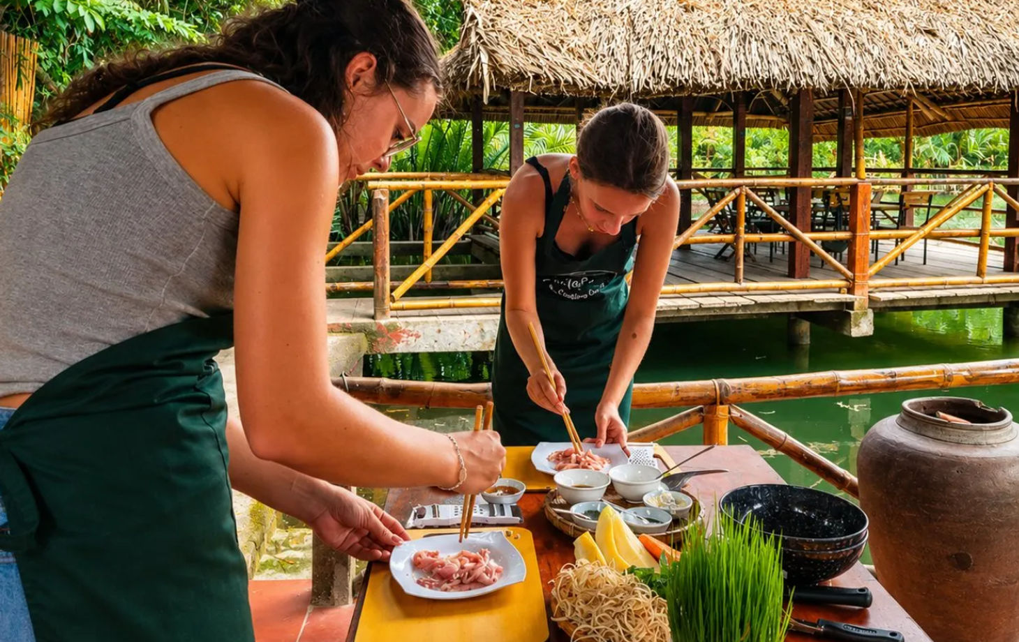 Hoi An Cooking Class, Local Market Tour & Vietnamese Coffee Experience