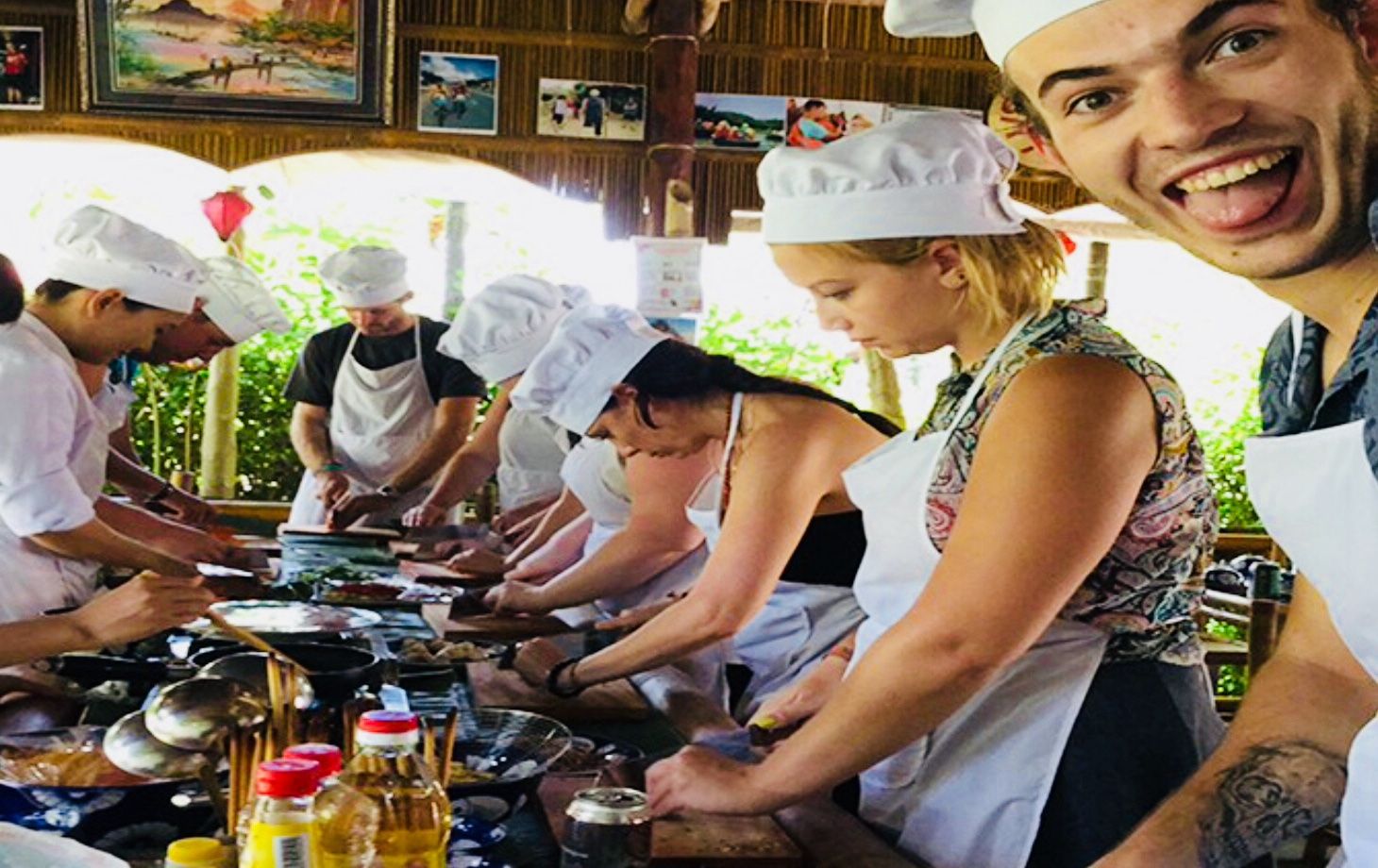 Cooking Class with Fishing Experience and Market Tour in Hoi An
