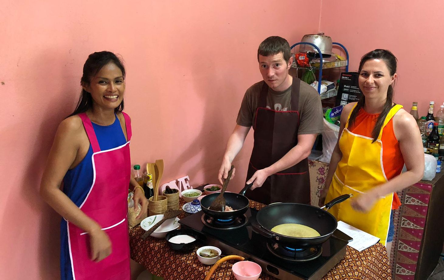 Pink Panther's Thai Cooking Class