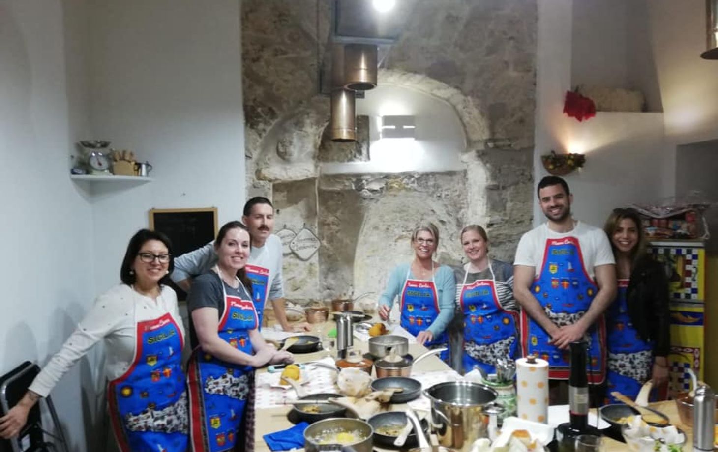 Menu sicilien traditionnel chez Mamma Corleone