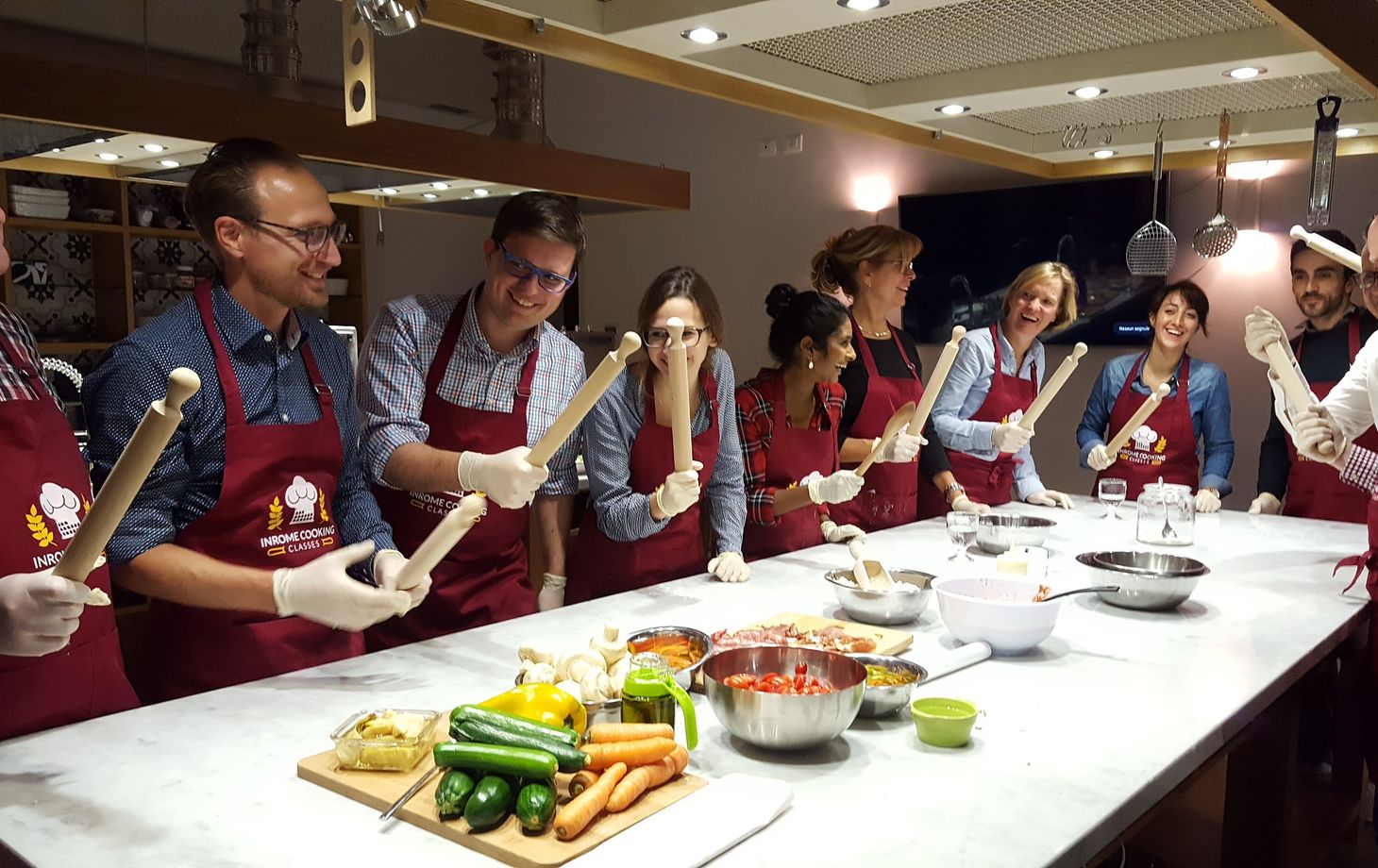 InRome: Cook an Italian Sunday Lunch with Farmers Market Shopping