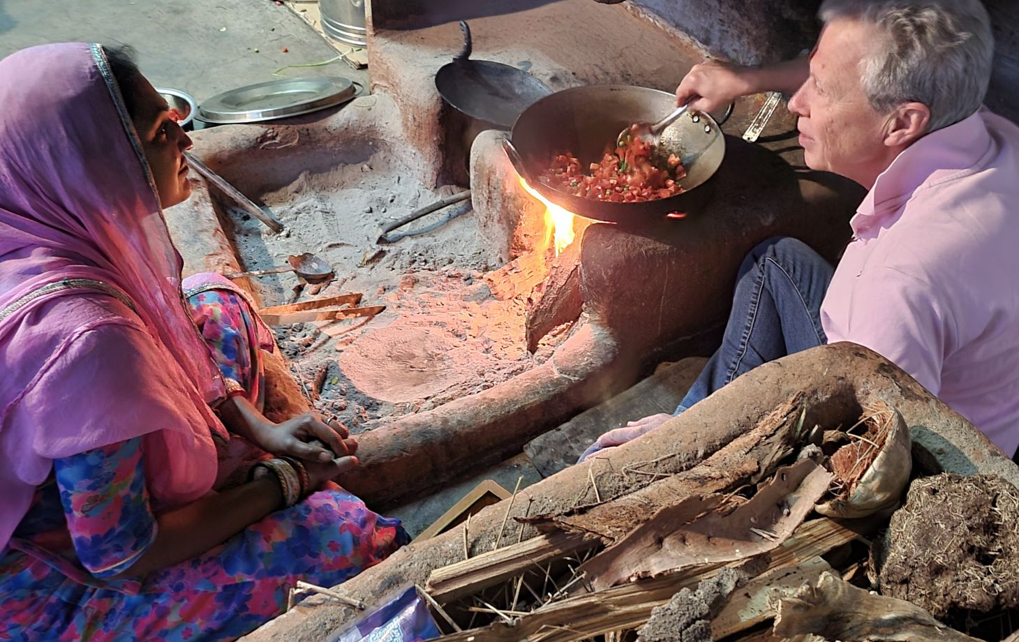 Authentic Rajasthani Home Cooking Experience in Salawas Village