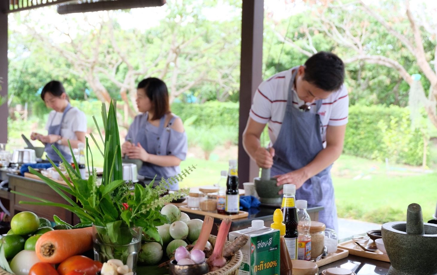 Indulge in Authentic Thai Flavors in Serene Organic Farm