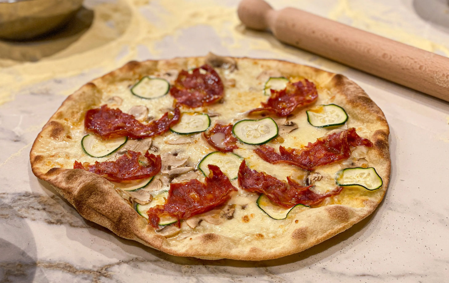 Italian Cooking Masterclass by the Colosseum: Pizza, Pasta & Tiramisu with Wine
