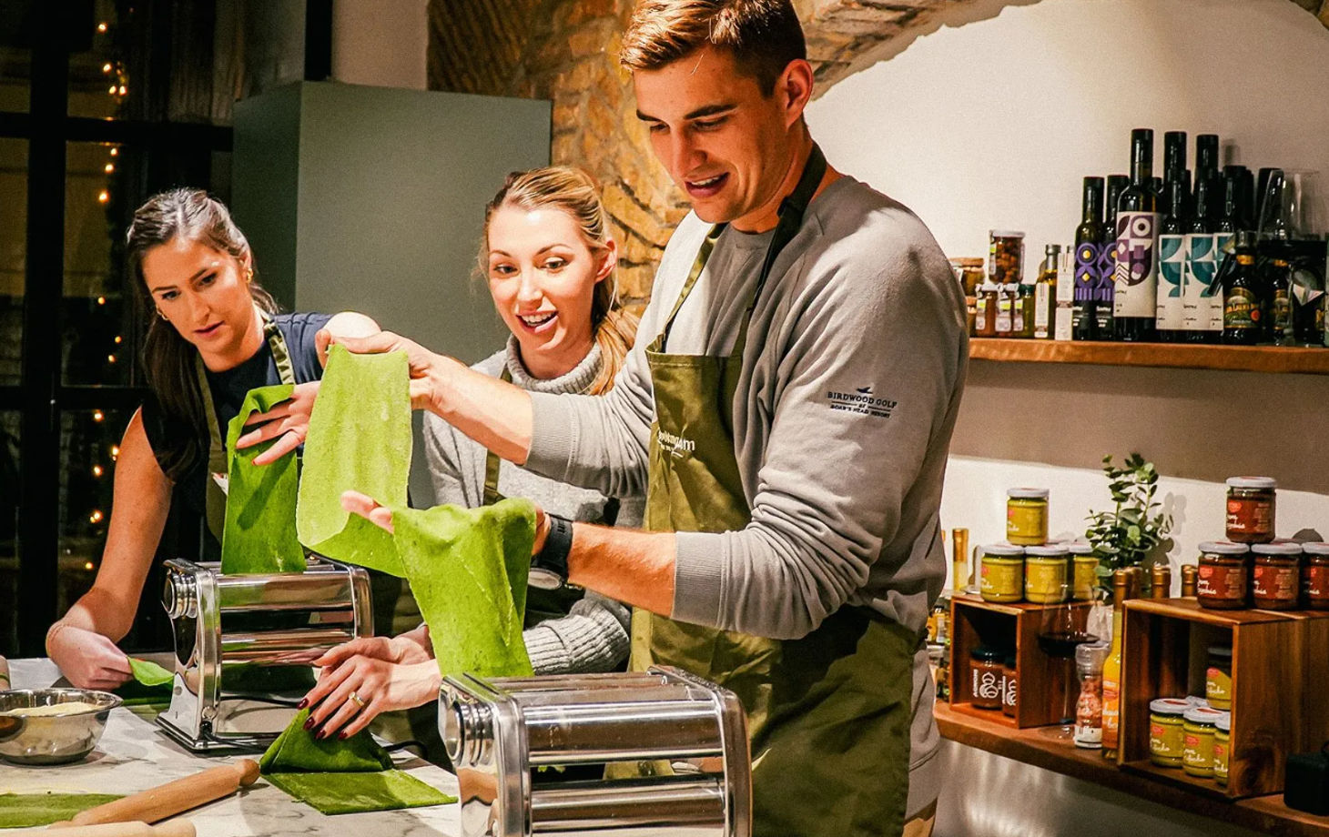 Italian Cooking Masterclass by the Colosseum: Pizza, Pasta & Tiramisu with Wine