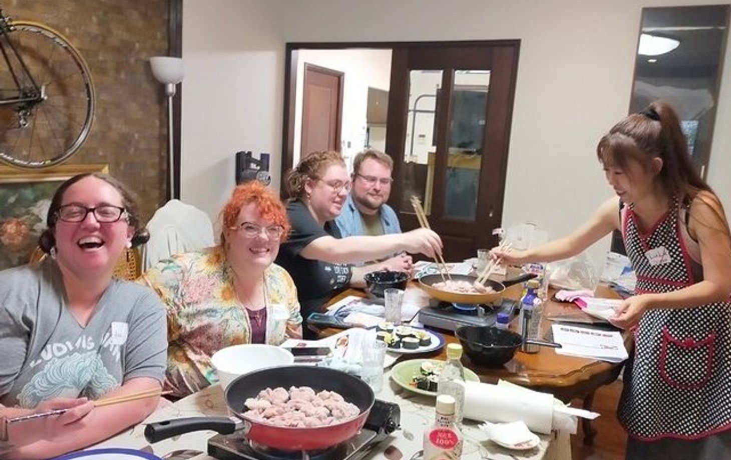 Authentic Japanese Cooking Class | Choose Your Menu & Enjoy Sake Tasting