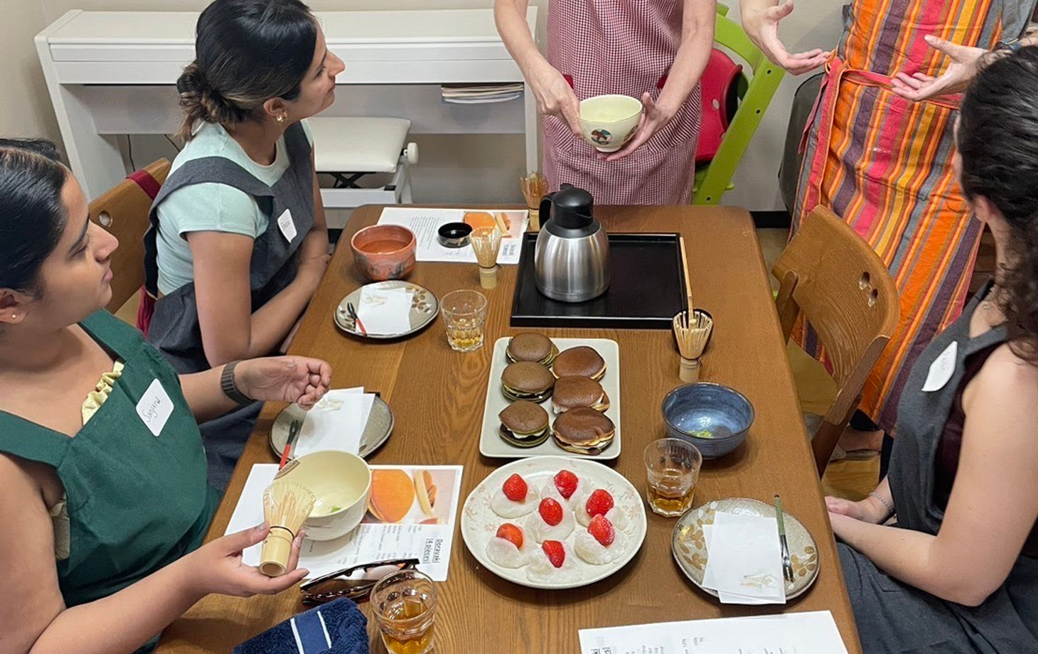 Japanisches Süßspeisen-Kocherlebnis: Daifuku, Dorayaki und Warabimochi