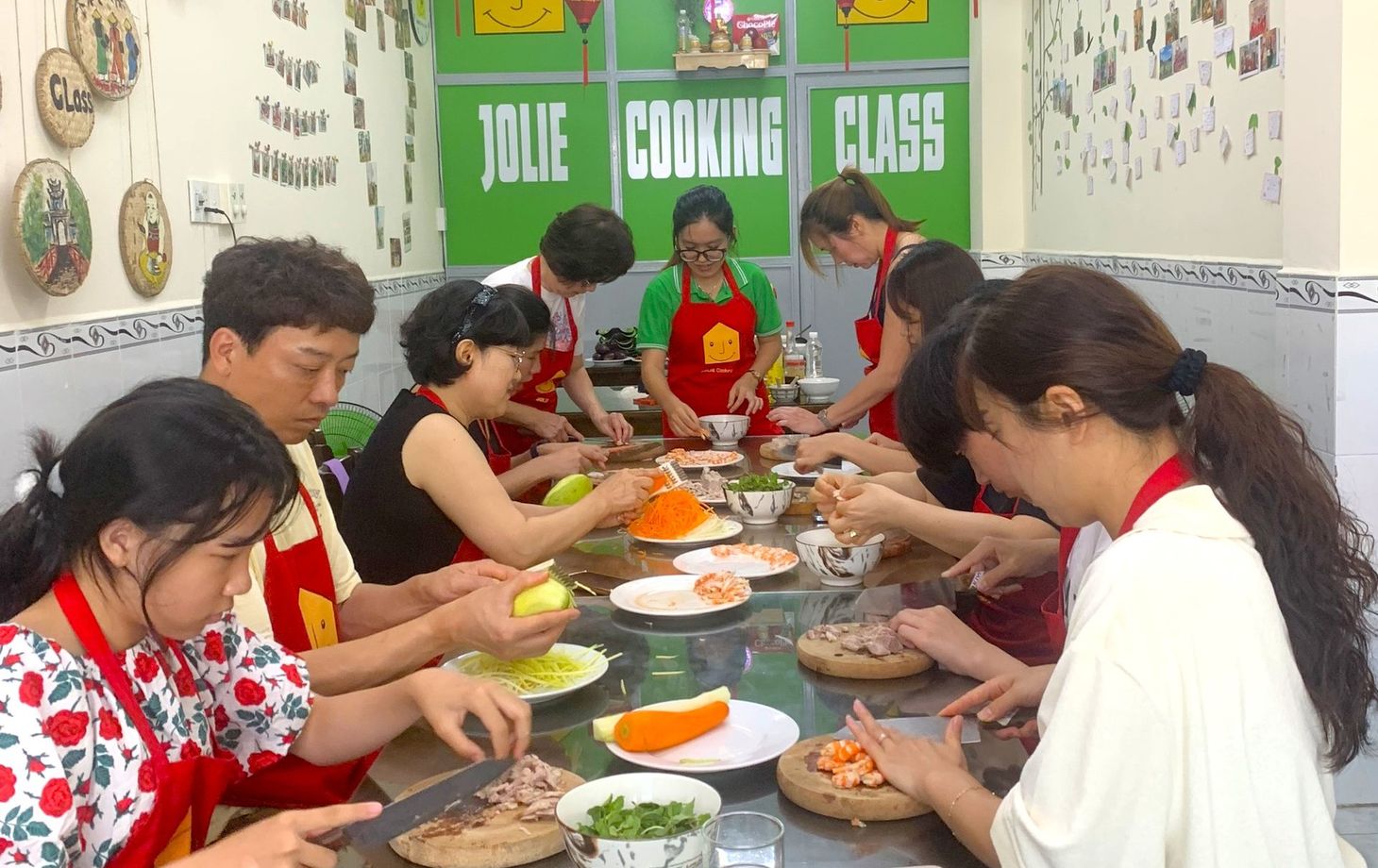 Jolie Da Nang Cooking Class with Organic Garden and Market Tour