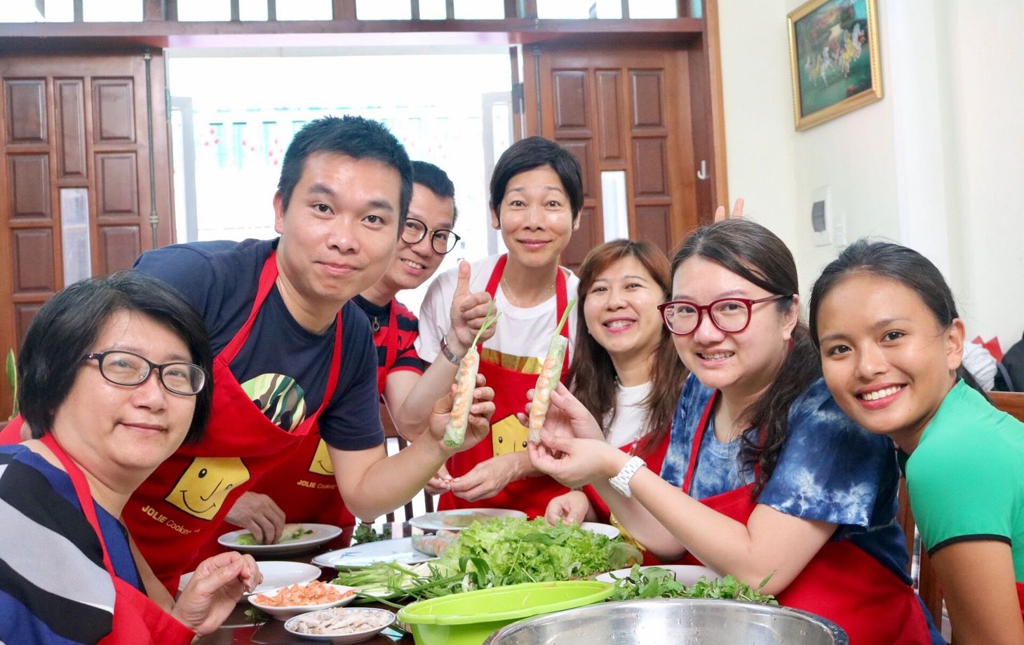 Jolie Da Nang Cooking Class with Organic Garden and Market Tour