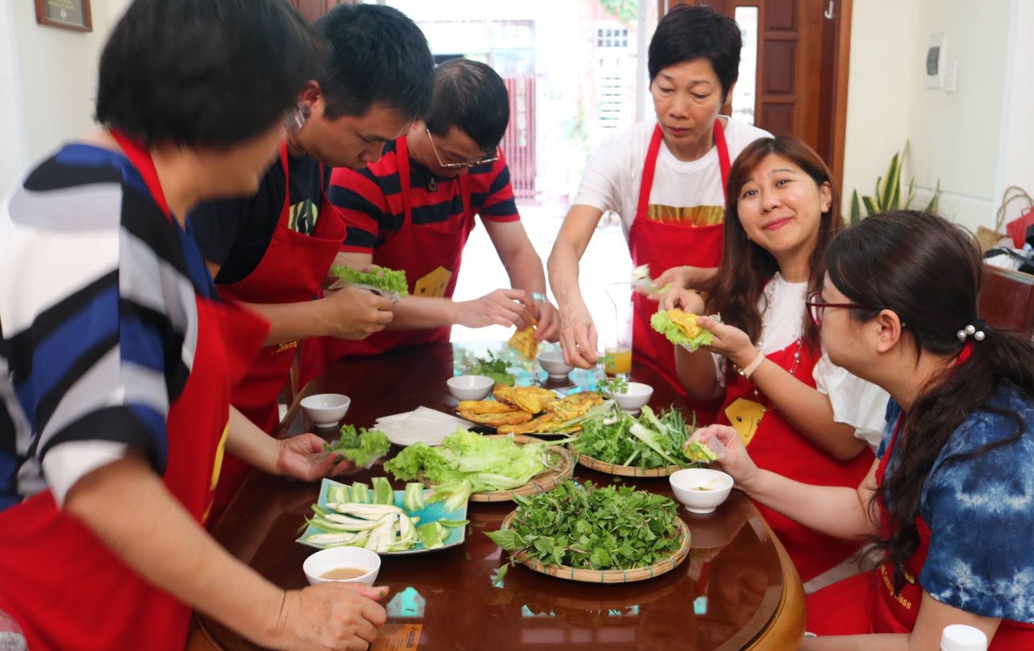 Jolie Da Nang Cooking Class with Organic Garden and Market Tour