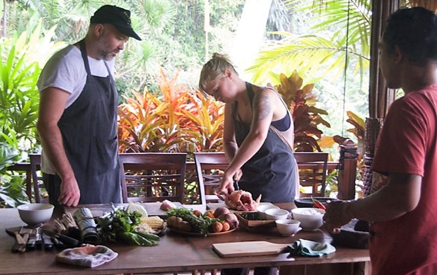 In the Jungle Pantry with Kadek