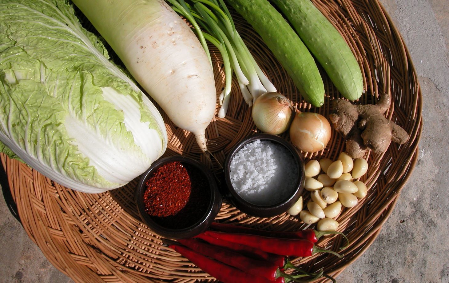Make 4 Types of Kimchi and Visit a Local Market