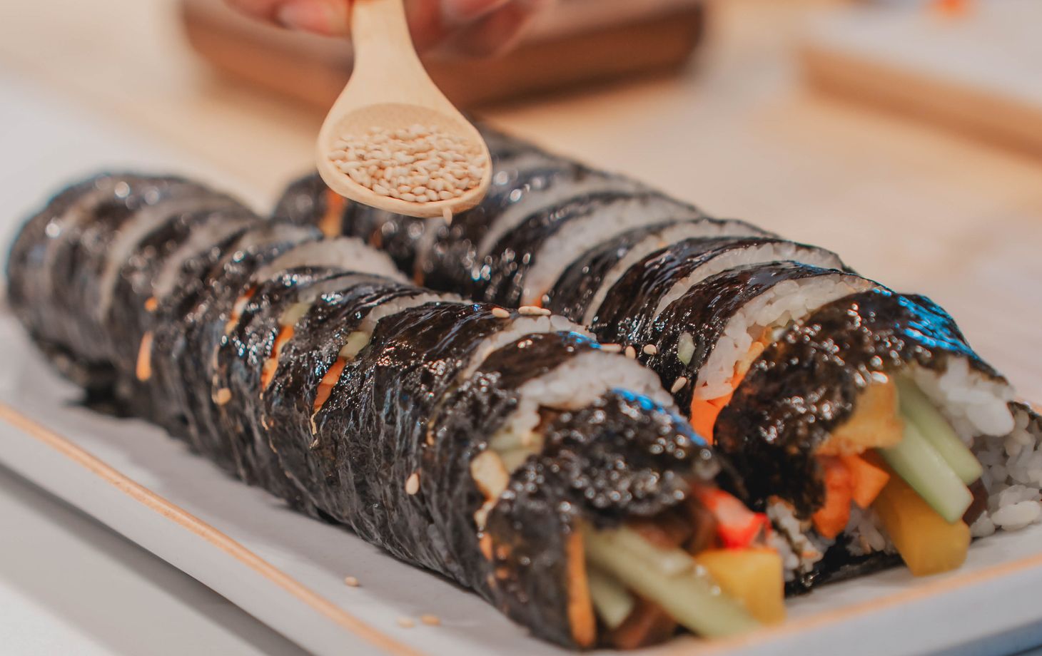 Korean Cuisine Class with Local Market Grocery Experience
