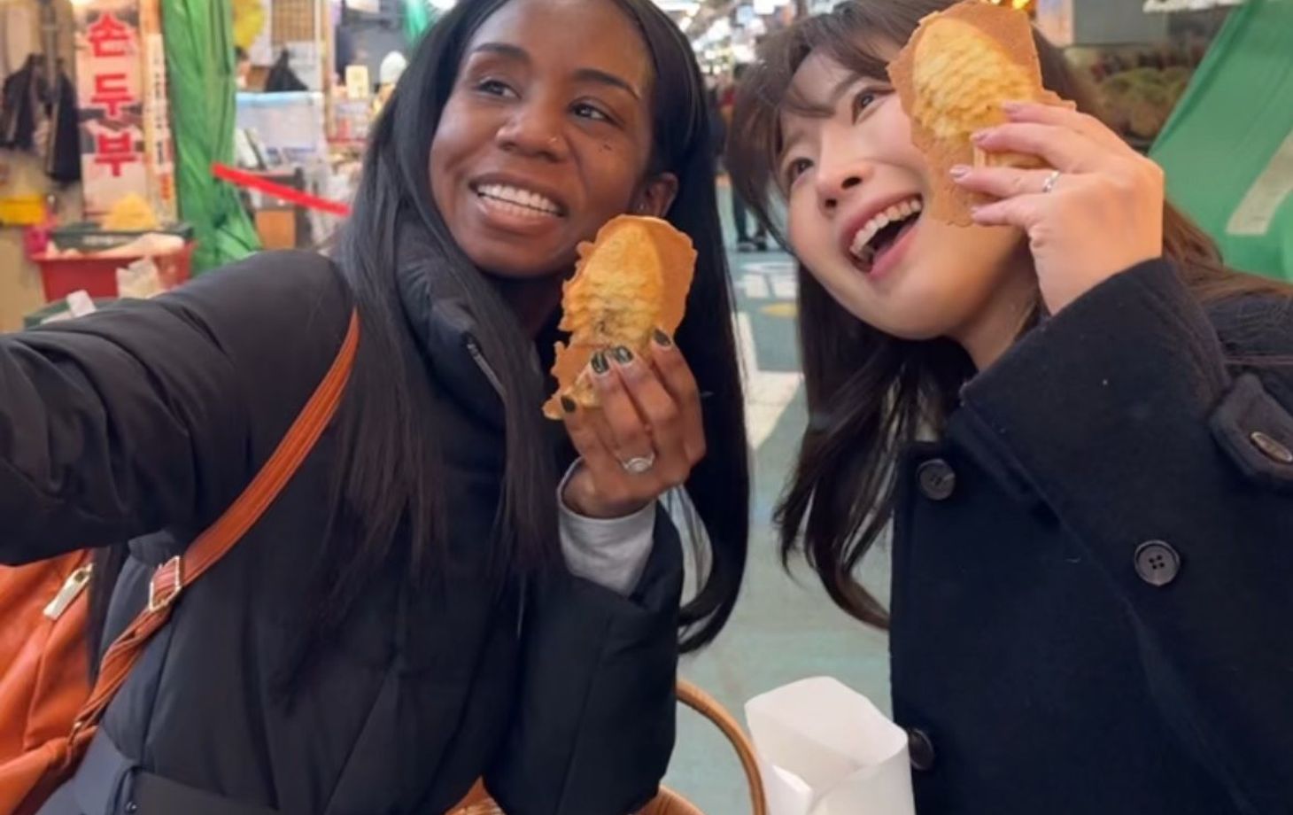 Korean Cuisine Class with Local Market Grocery Experience