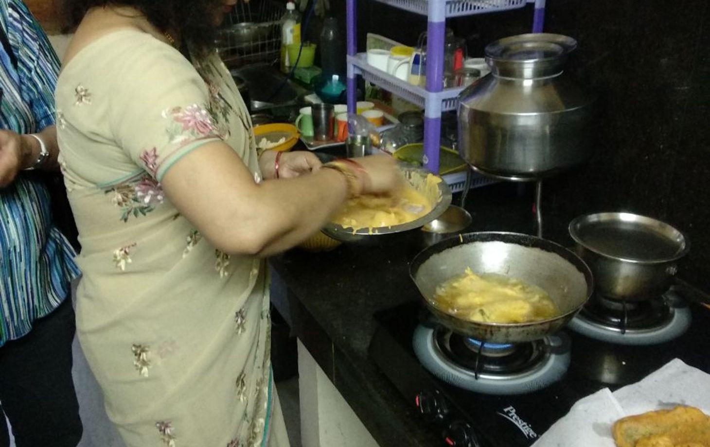 Learn Indian Cooking in an Indian House