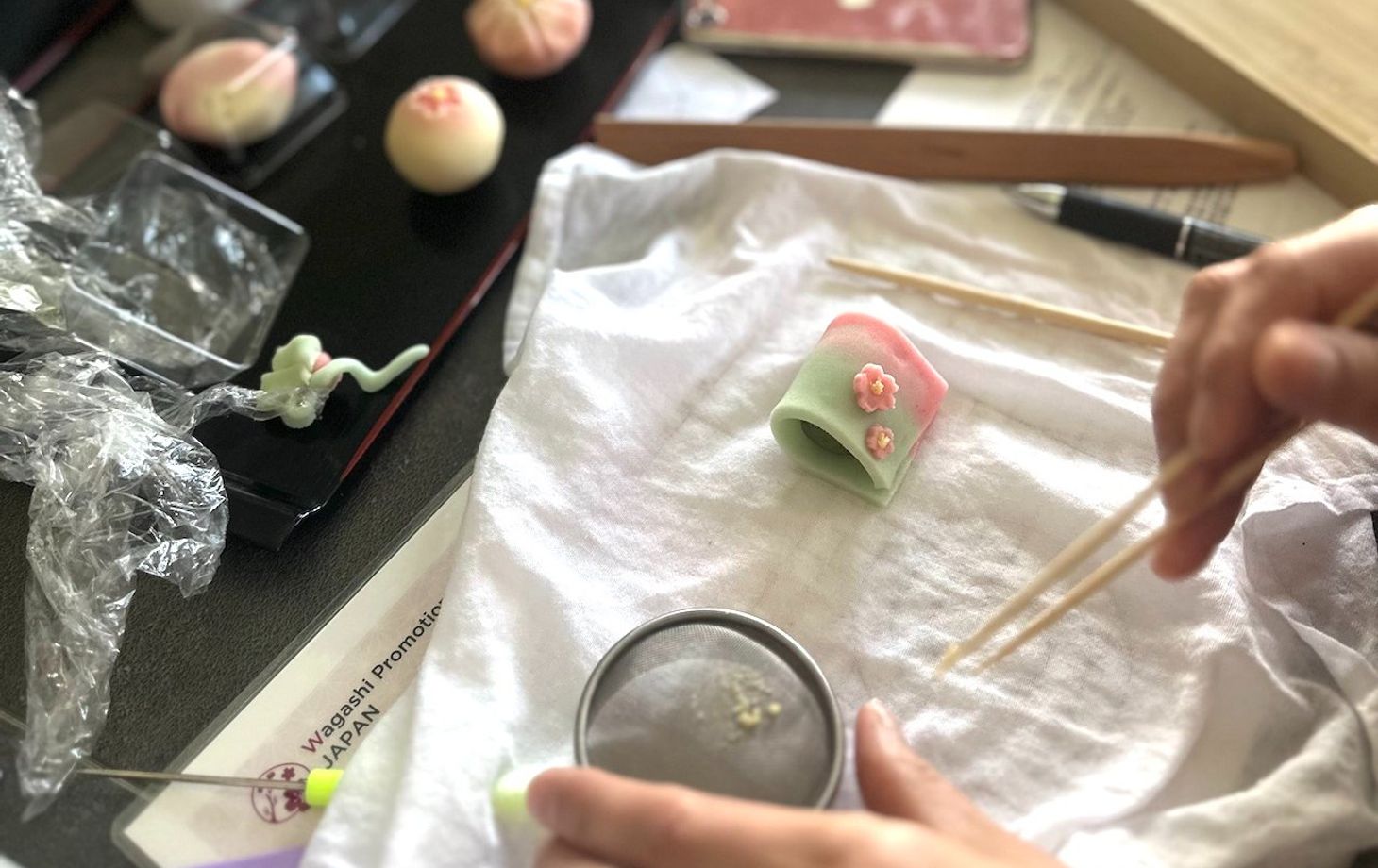 Wagashi + Matcha Tea: Learn the Art of Traditional Japanese Sweets in Tokyo