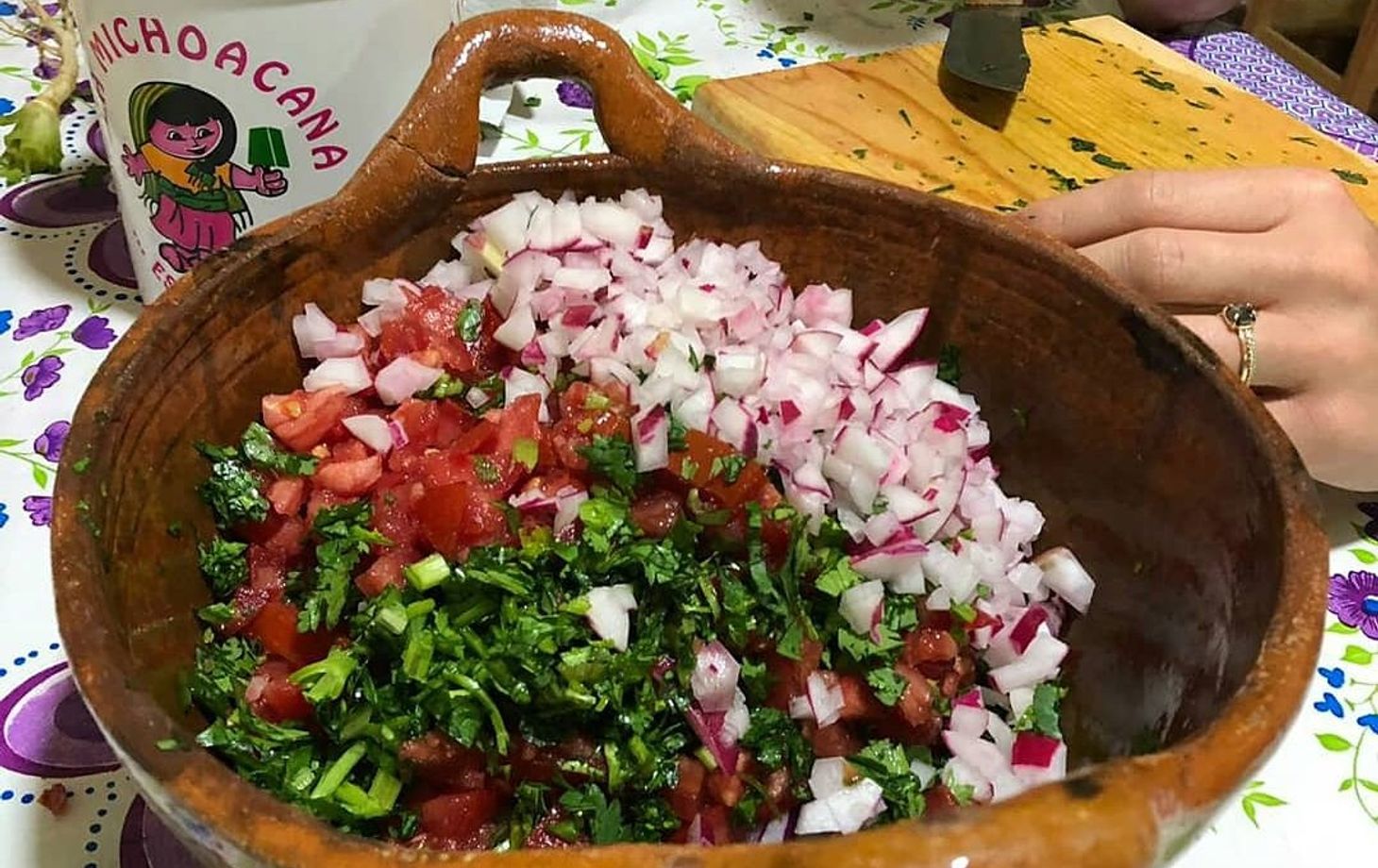 Learn to Cook Mexican Salsas and Market Tour included