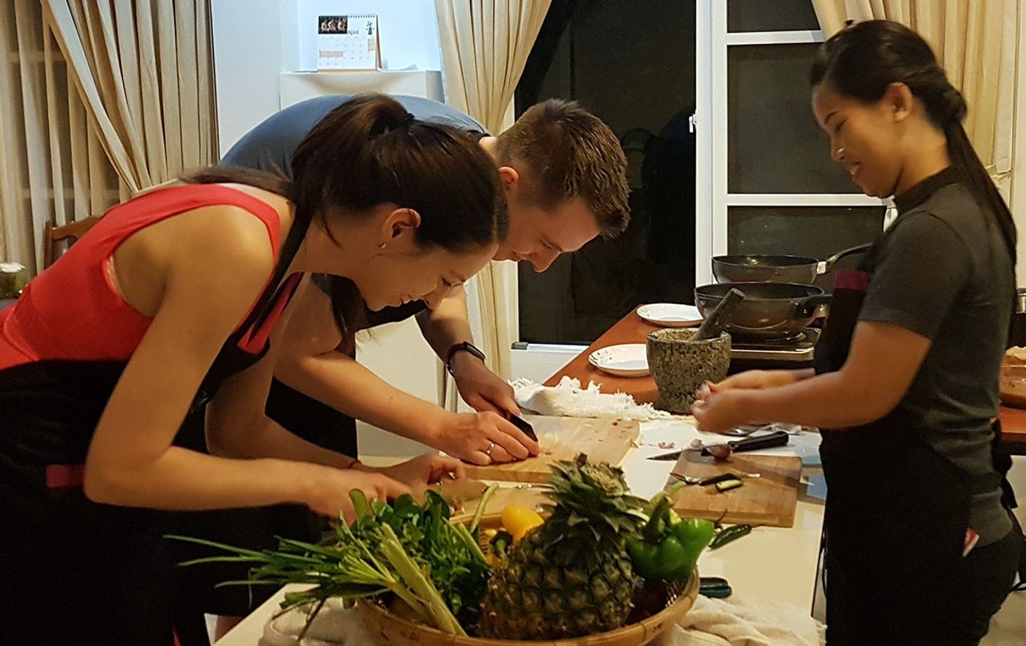 Choose Your Own Favorite Thai Dish Hands-on Authentic Thai Cooking Class with Local Market Tour