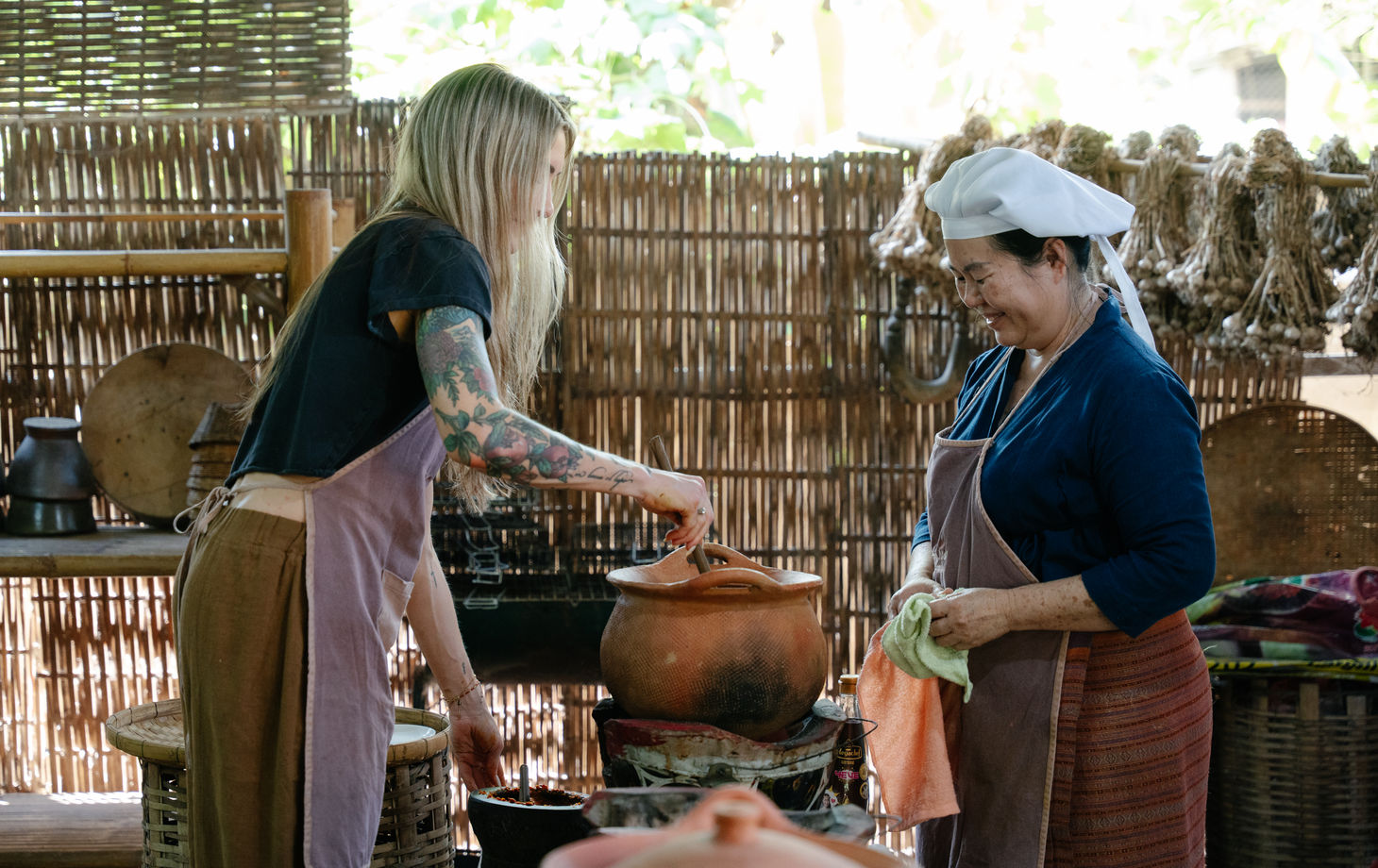 Learn Traditional Lanna Cooking Methods with Market Visit & Local Stories