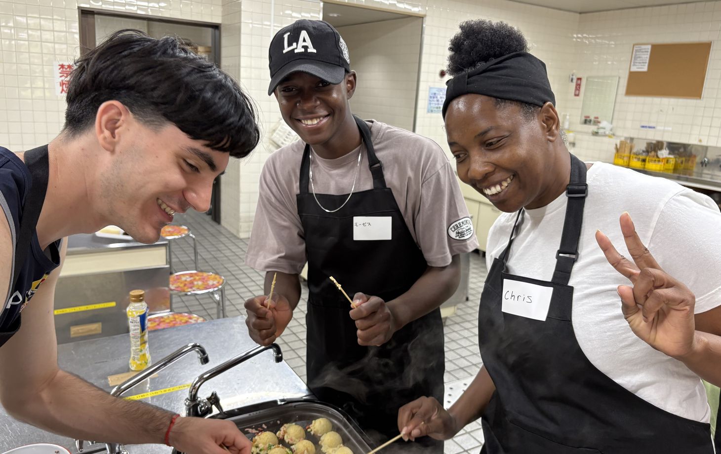 Mari bersenang-senang membuat Takoyaki Jepang yang terkenal di Nagoya!