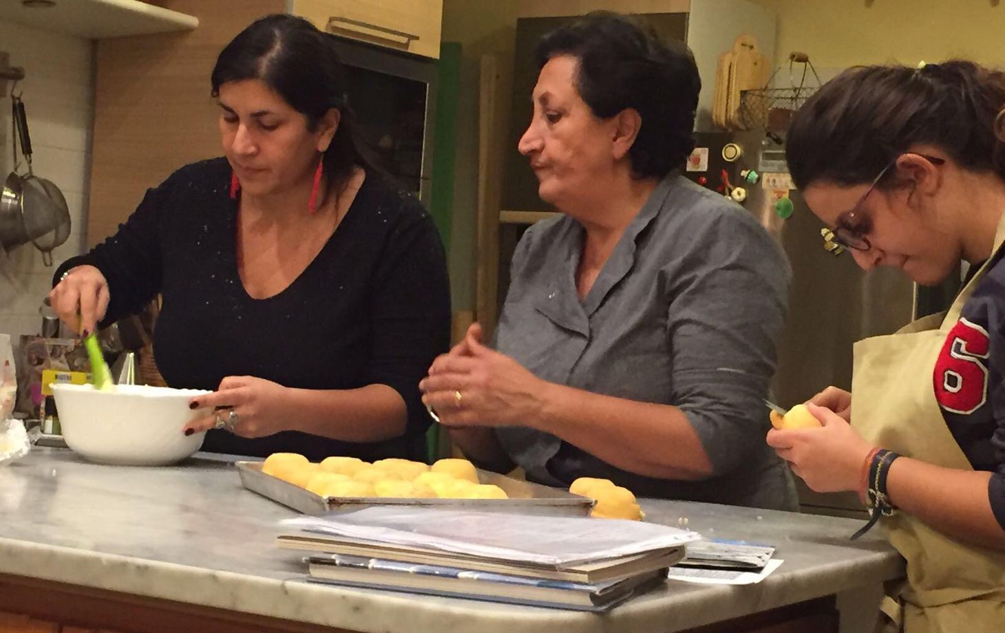 Local Market Tour + Neapolitan Cuisine Cooking Class Private Class