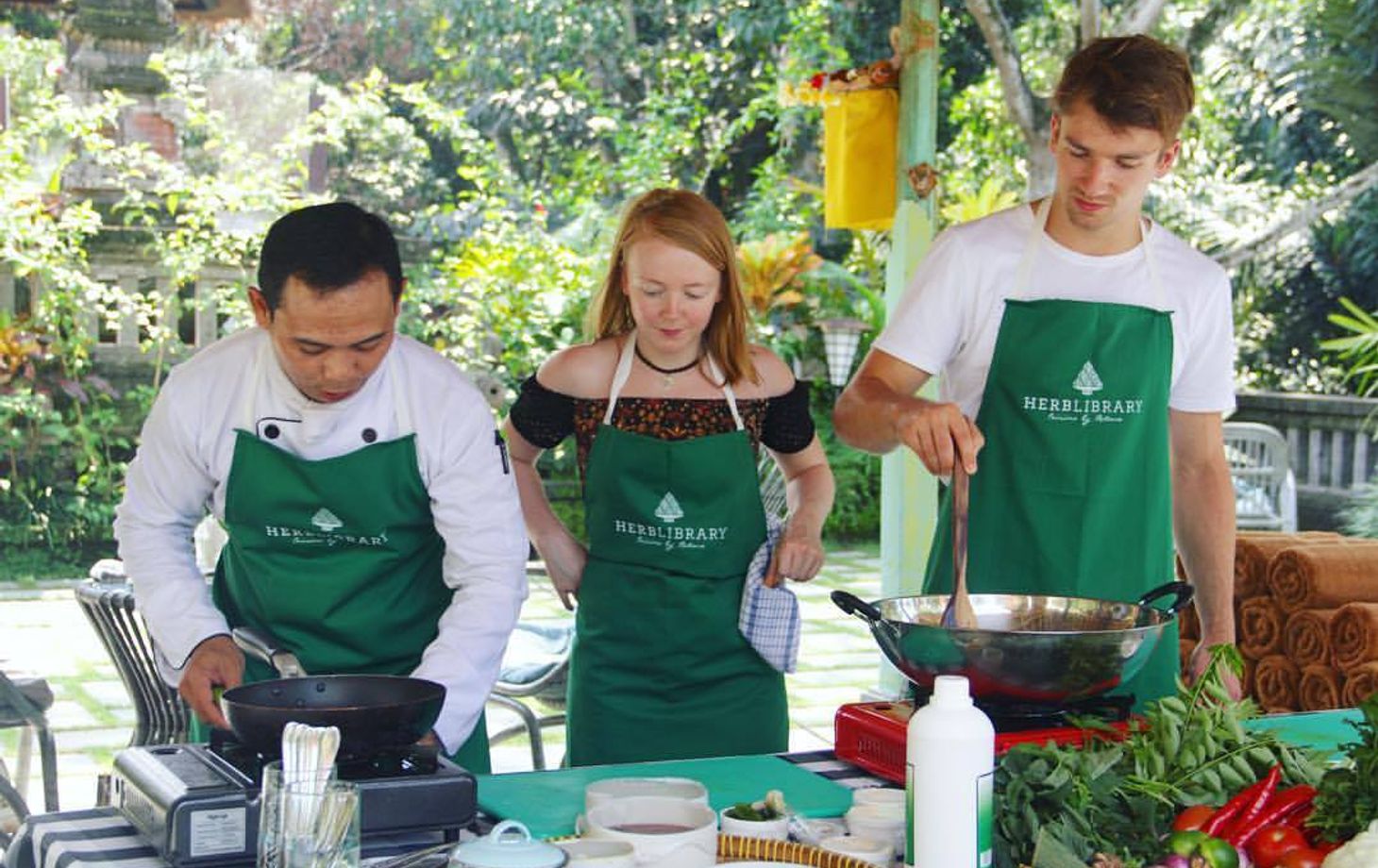 Majestic Plant-based Cooking Class at the Herb Library Ubud