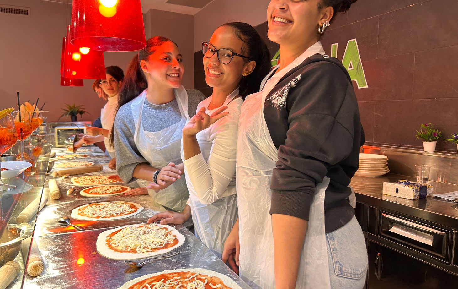 Make Authentic Pizza in Rome and Spritz-Making