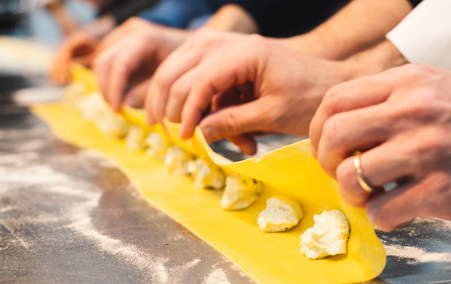 Make Fresh Pasta From Scratch with Real Italian Sauces + Wine