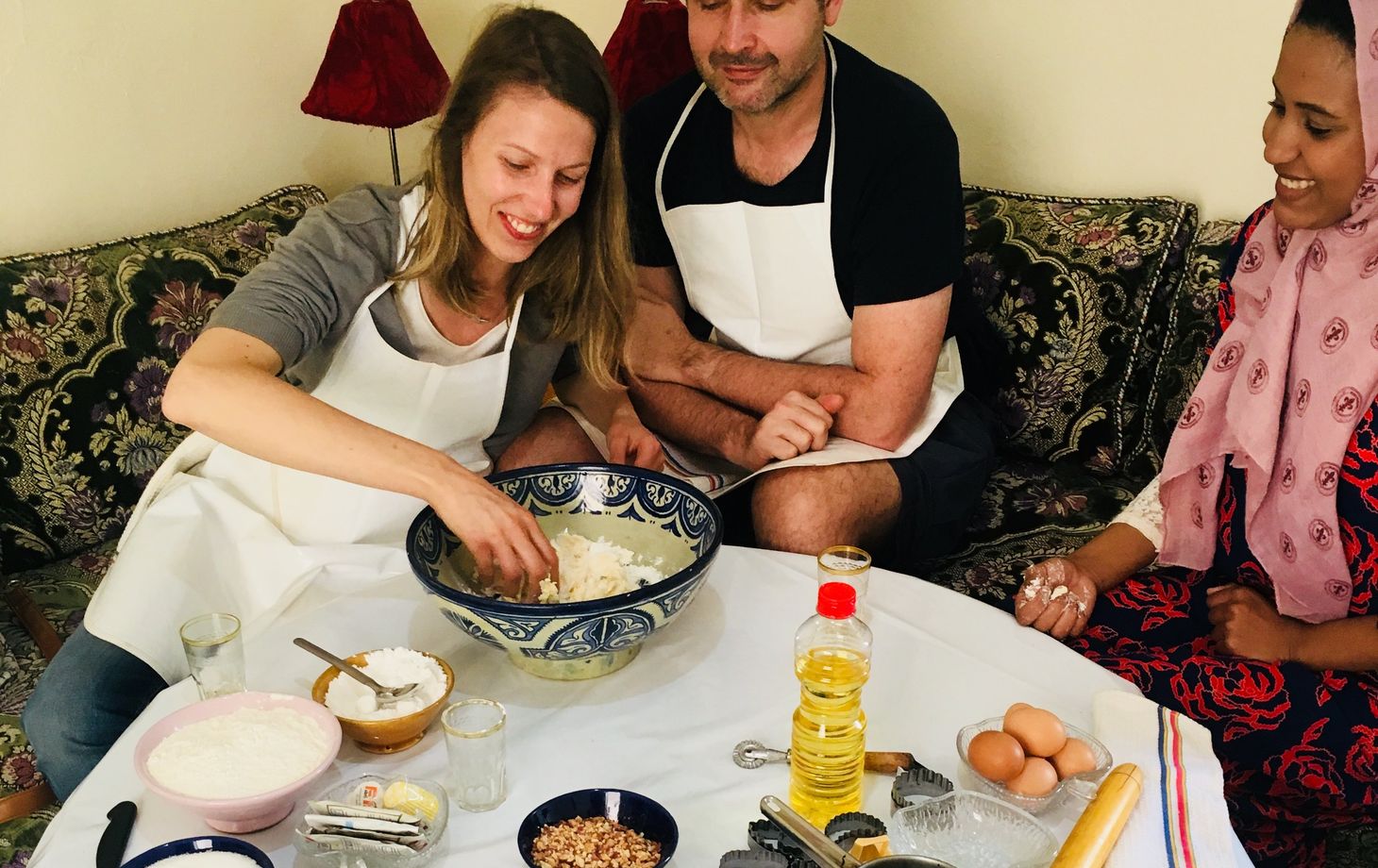 Marrakech: Moroccan Traditional Crepes Msemen Bread Class