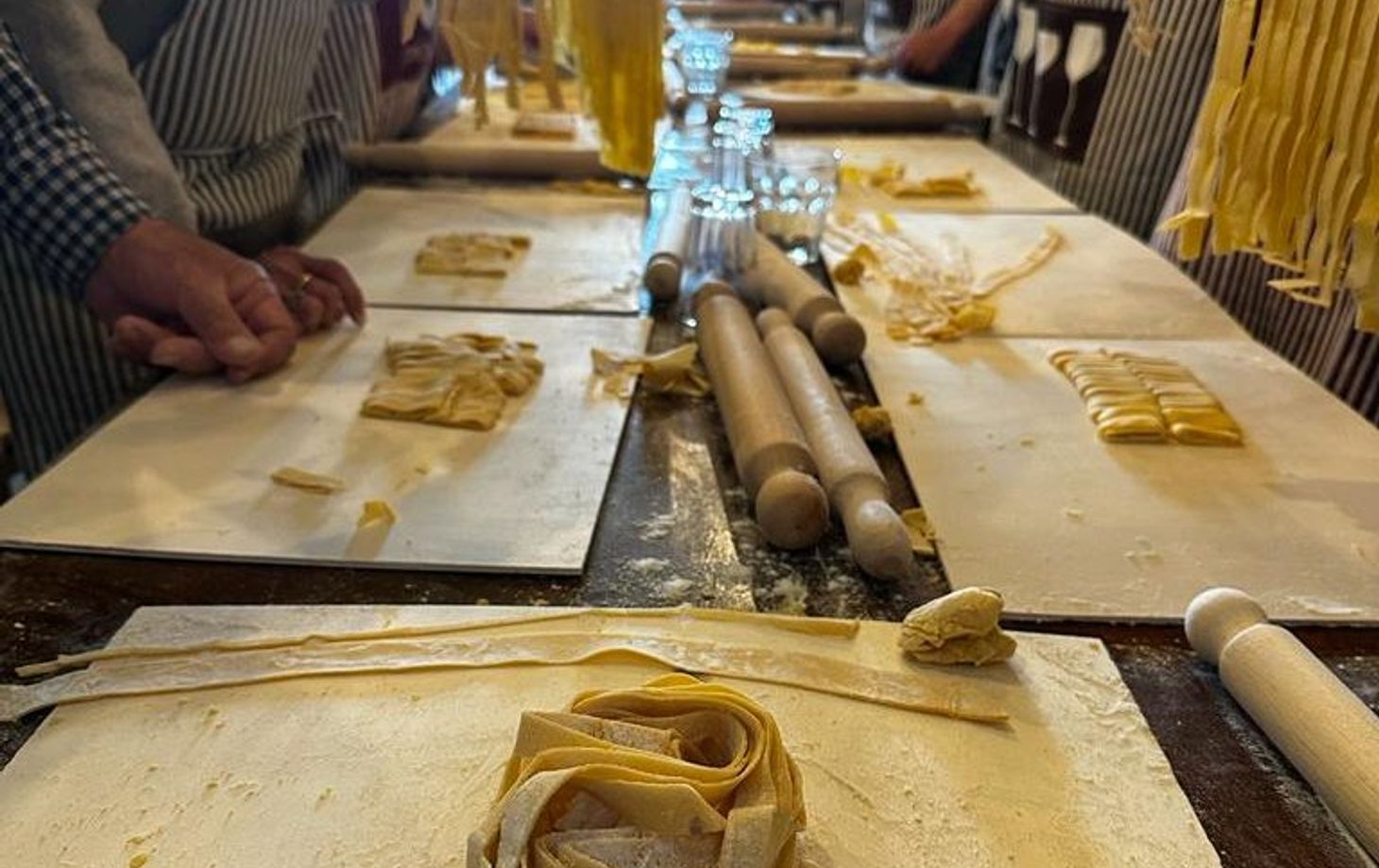 Hands-on Pasta & Tiramisu Making Class in the Heart of Rome