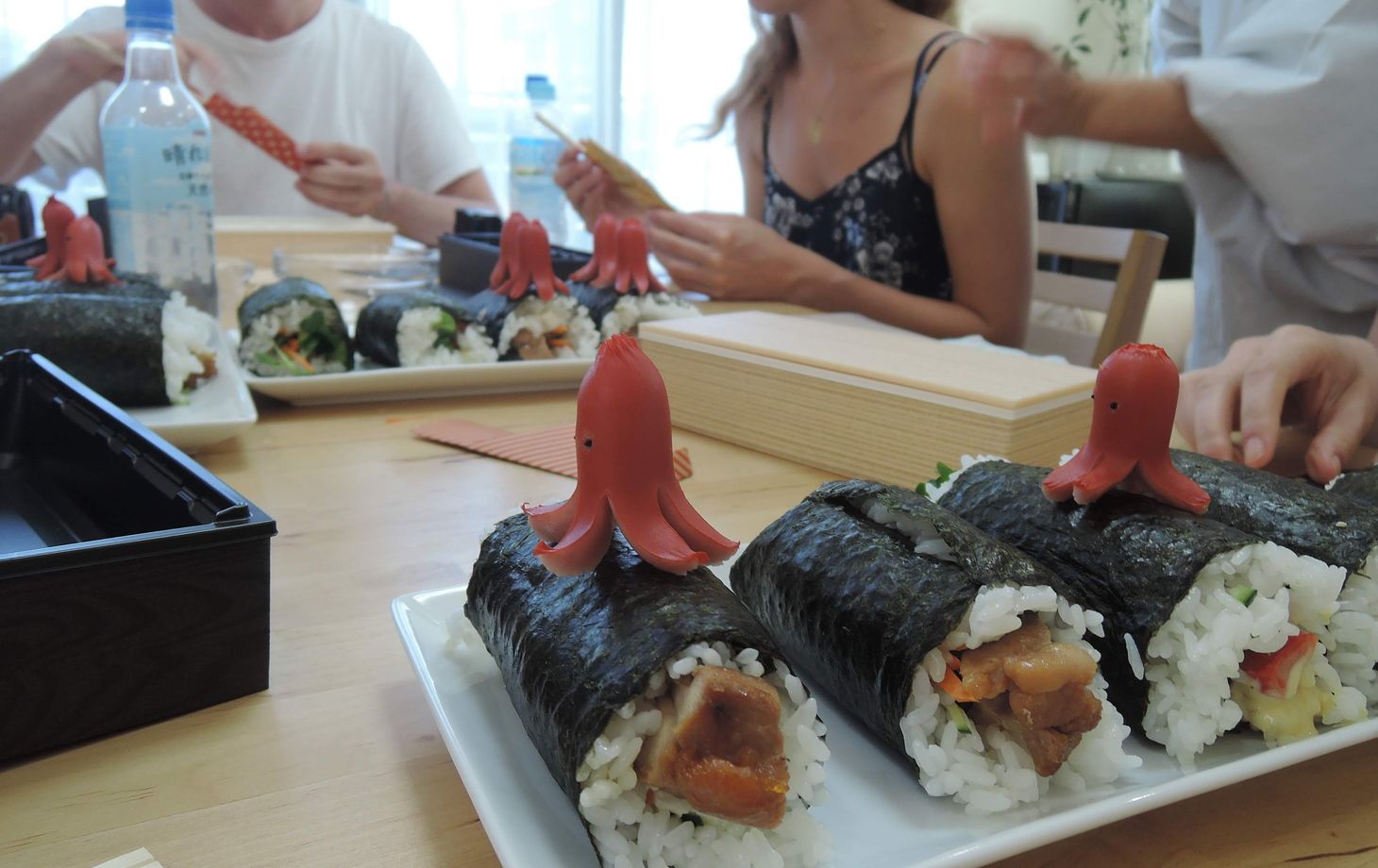 Making Sushi Rolls Bento and Supermarket Tour in Kamakura