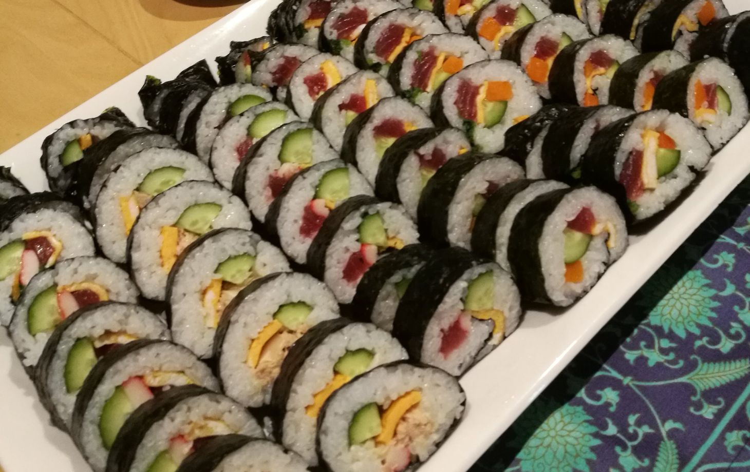 Makizushi Rolls (Sushi Rolls) Making Class