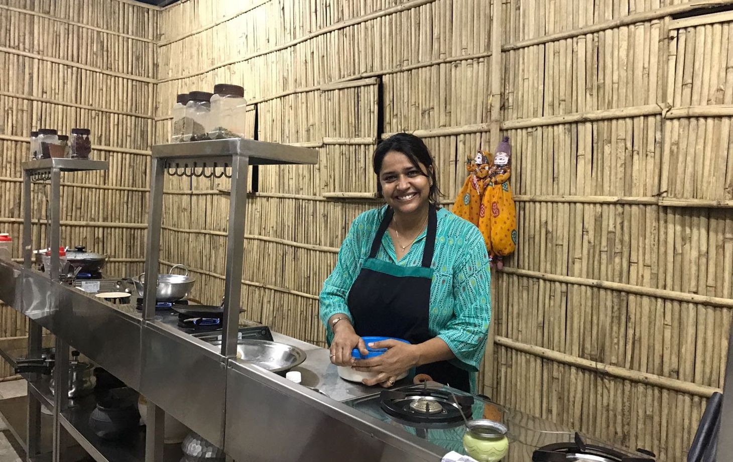 Market to Table Tour - Indian Vegetarian Home Cooking Session