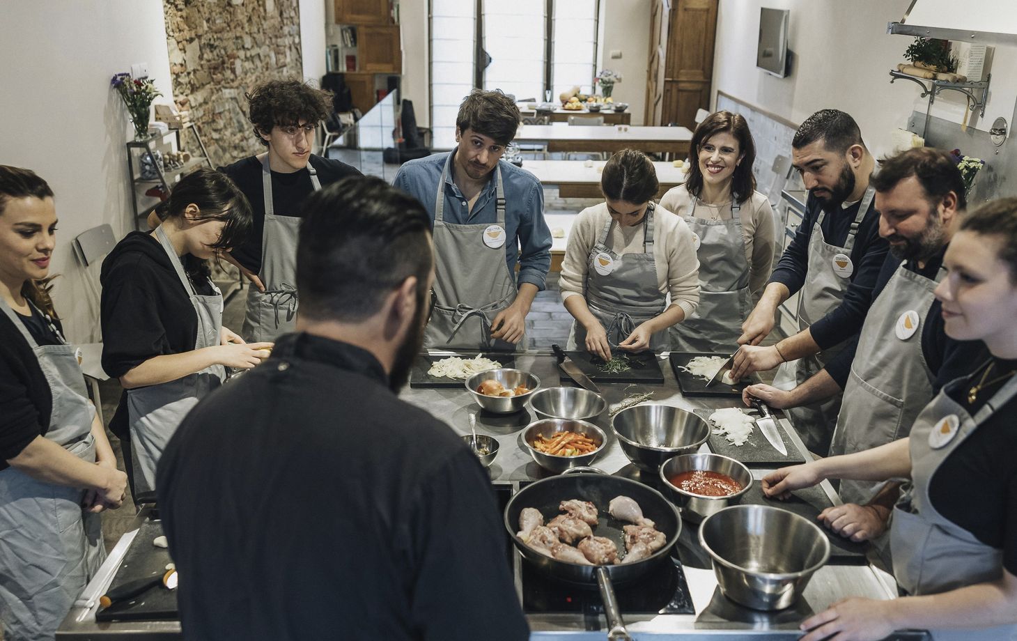 Market Tour and Tuscan Cooking Class in Florence at MamaFlorence Cooking School