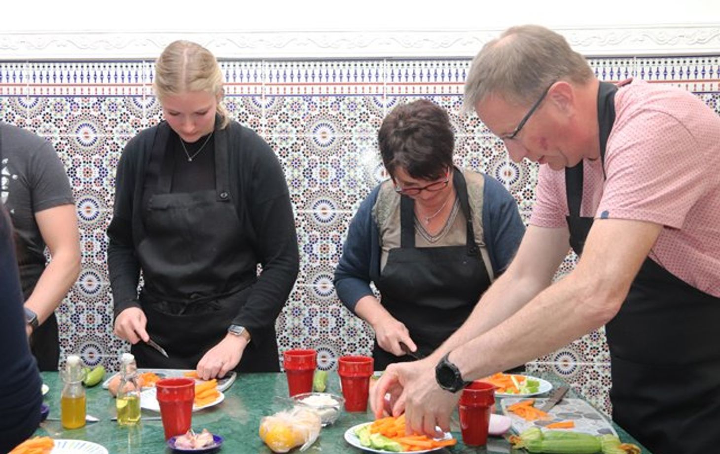 Half-Day Cooking Experience on Moroccan Dishes with Market Tour