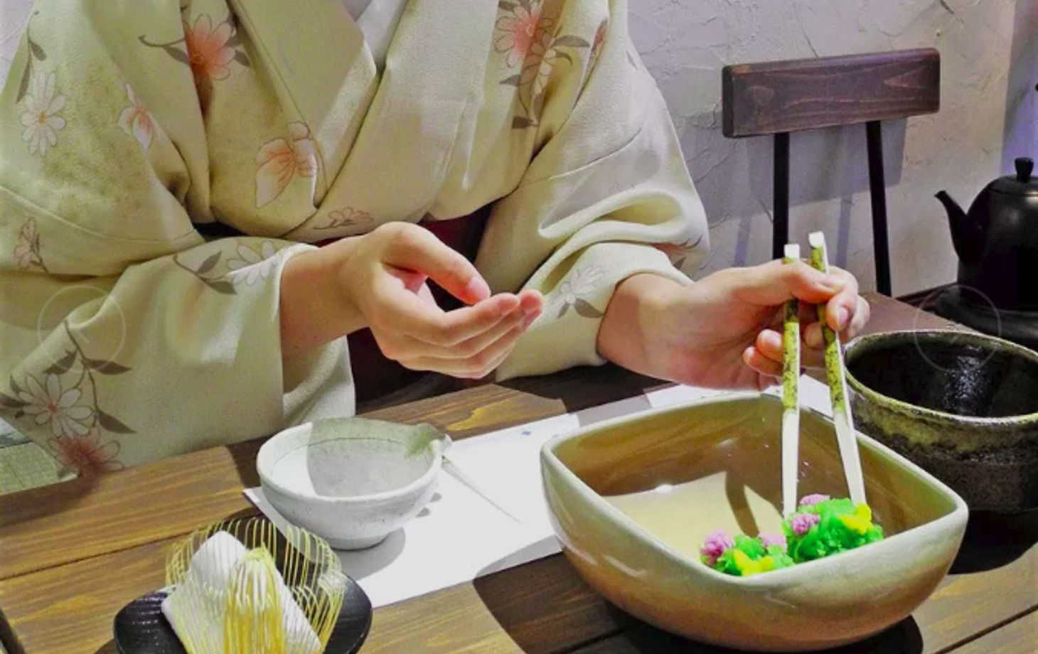 Matcha Tea Ceremony with Japanese Sweets Tasting Private class for 5 participants