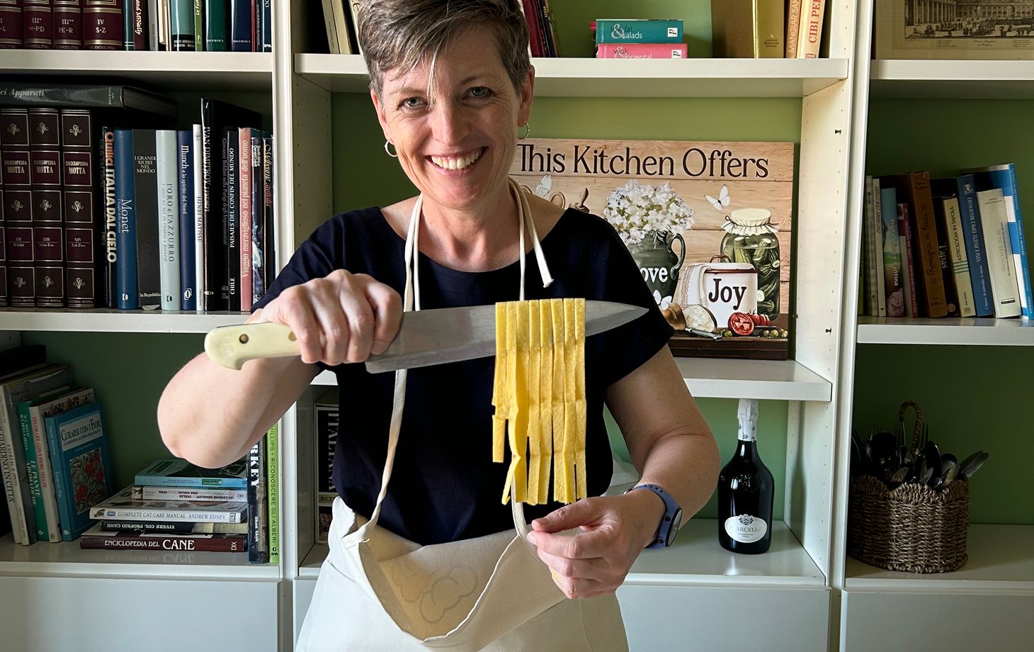 Vegetarian Ravioli, Pappardelle, Stricchetti & Tiramisù Making Class