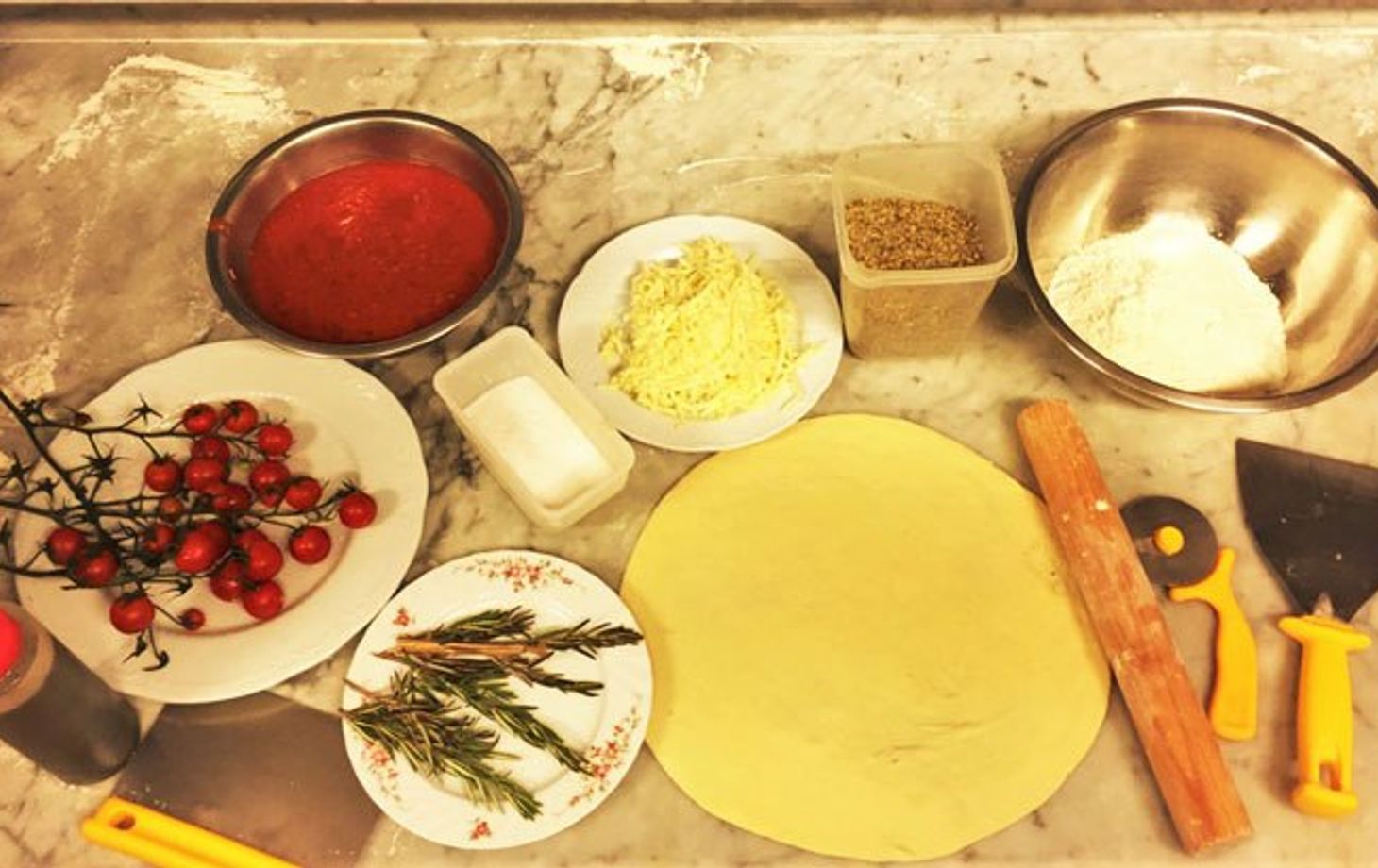 Pizza Making Class with Winery Tour & Tasting: Roman Adventure