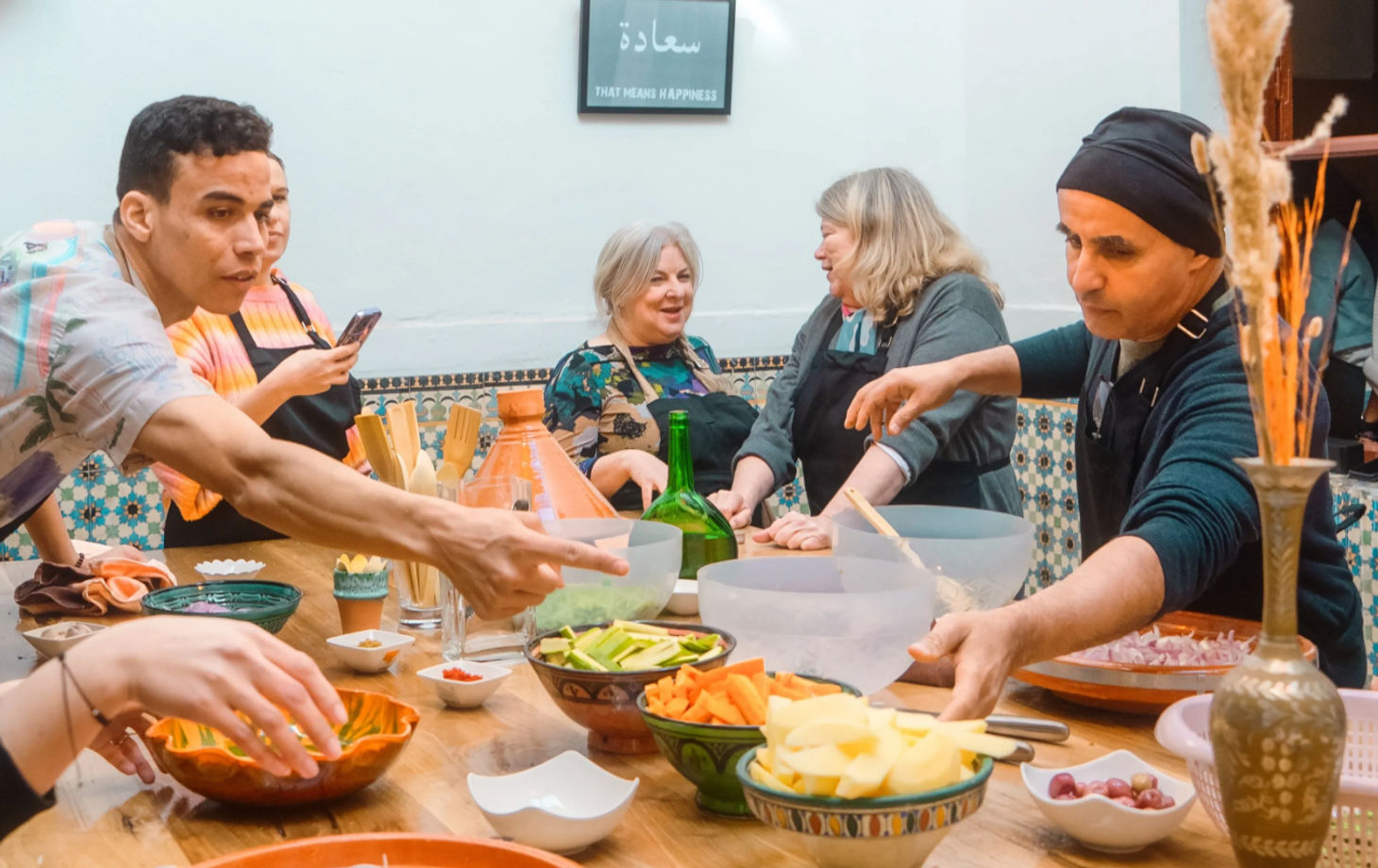 Authentic Moroccan Cooking Experience with a Local Family in Marrakech