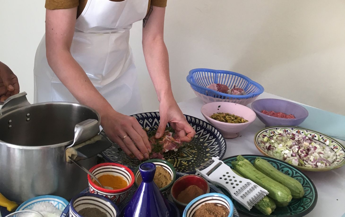 Moroccan Cooking Class With Chef Khmisa
