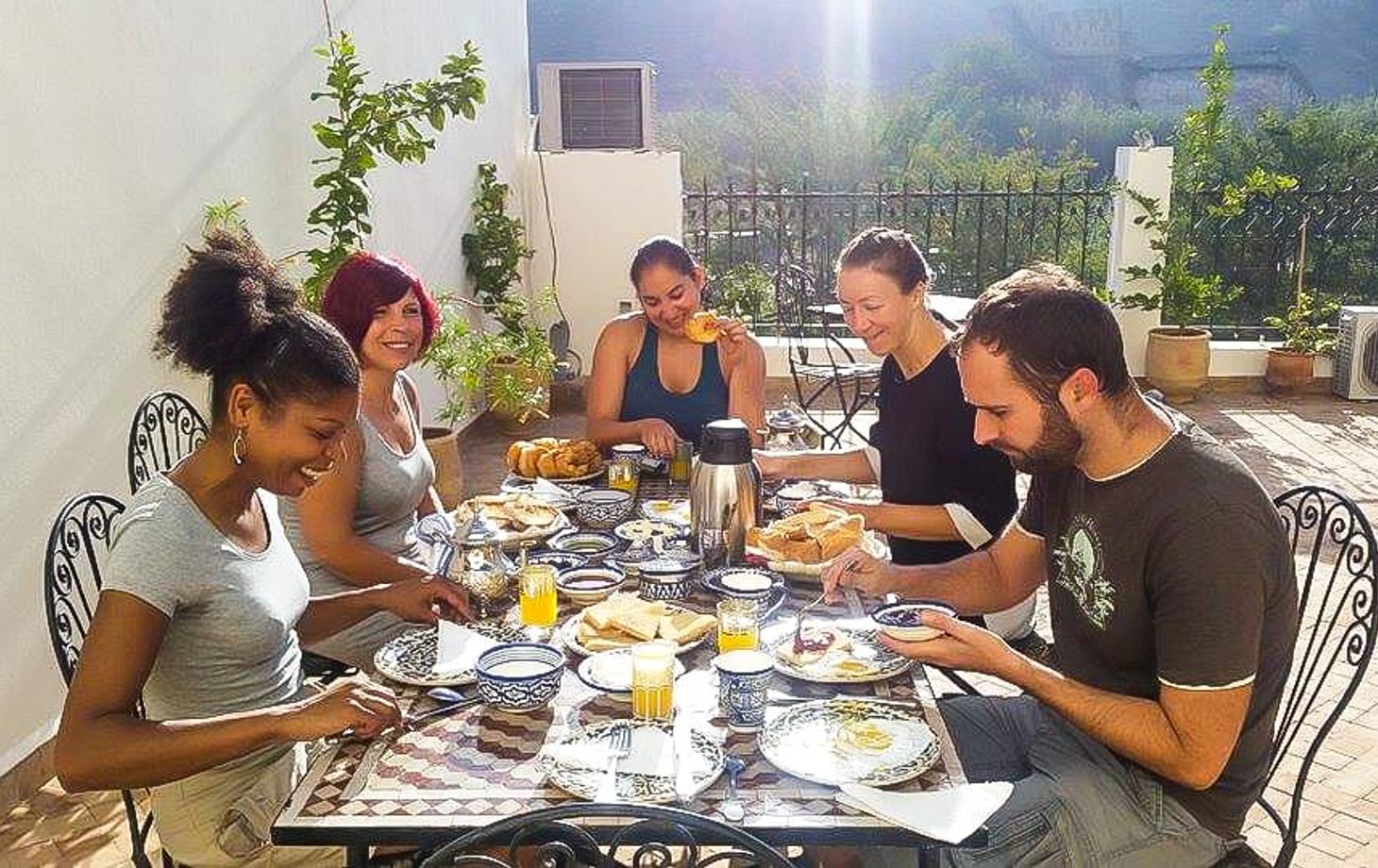 Fes Cooking Class in a Restaurant with Market (Souk) Tour