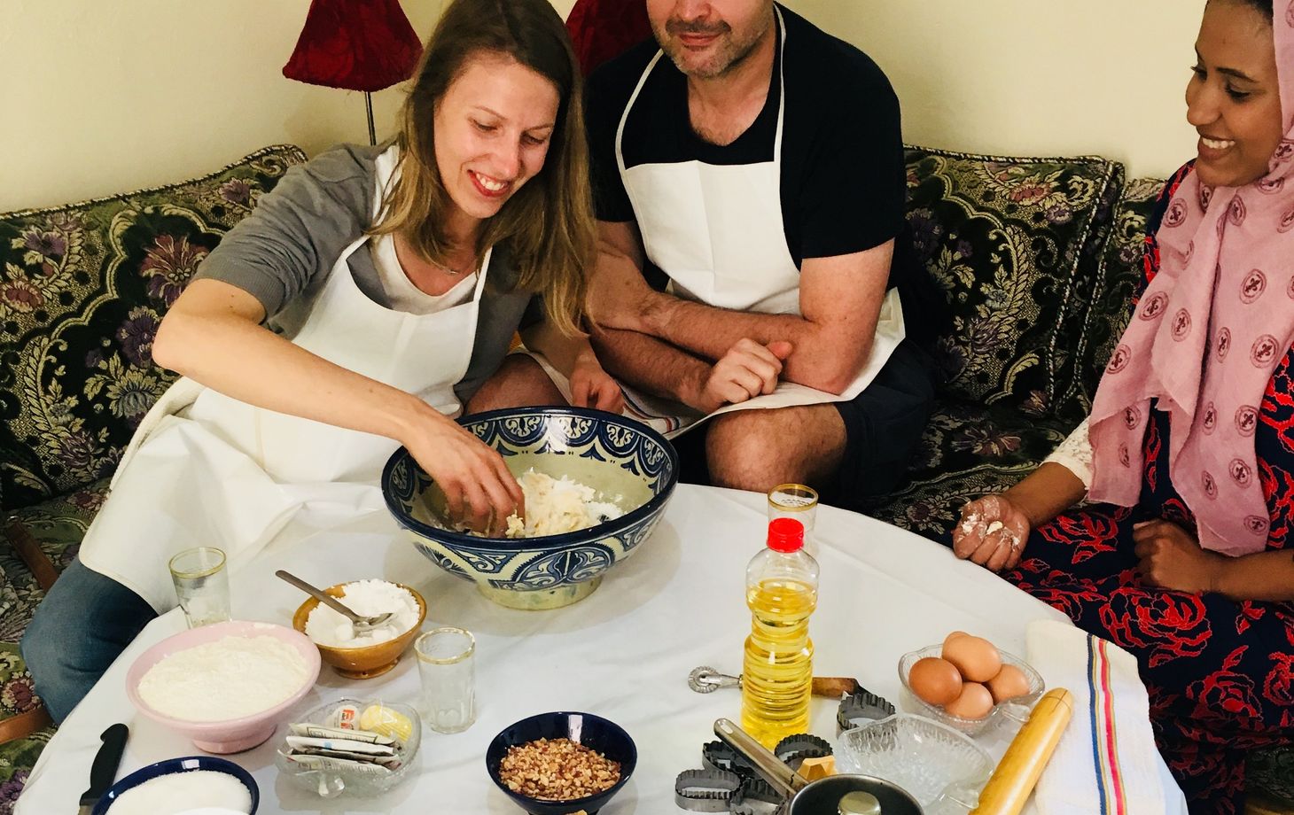 Marrakech: Moroccan Pastries and Tea Class with a Local